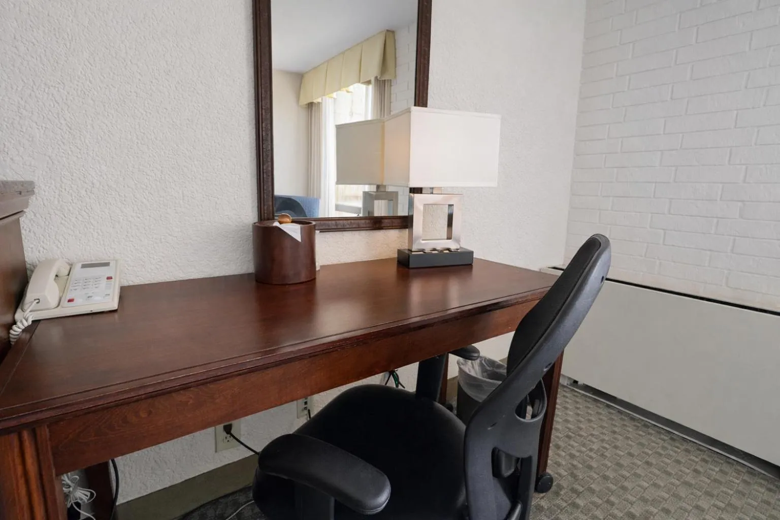 Seating area in Hotel Lotus Kansas City Stadium