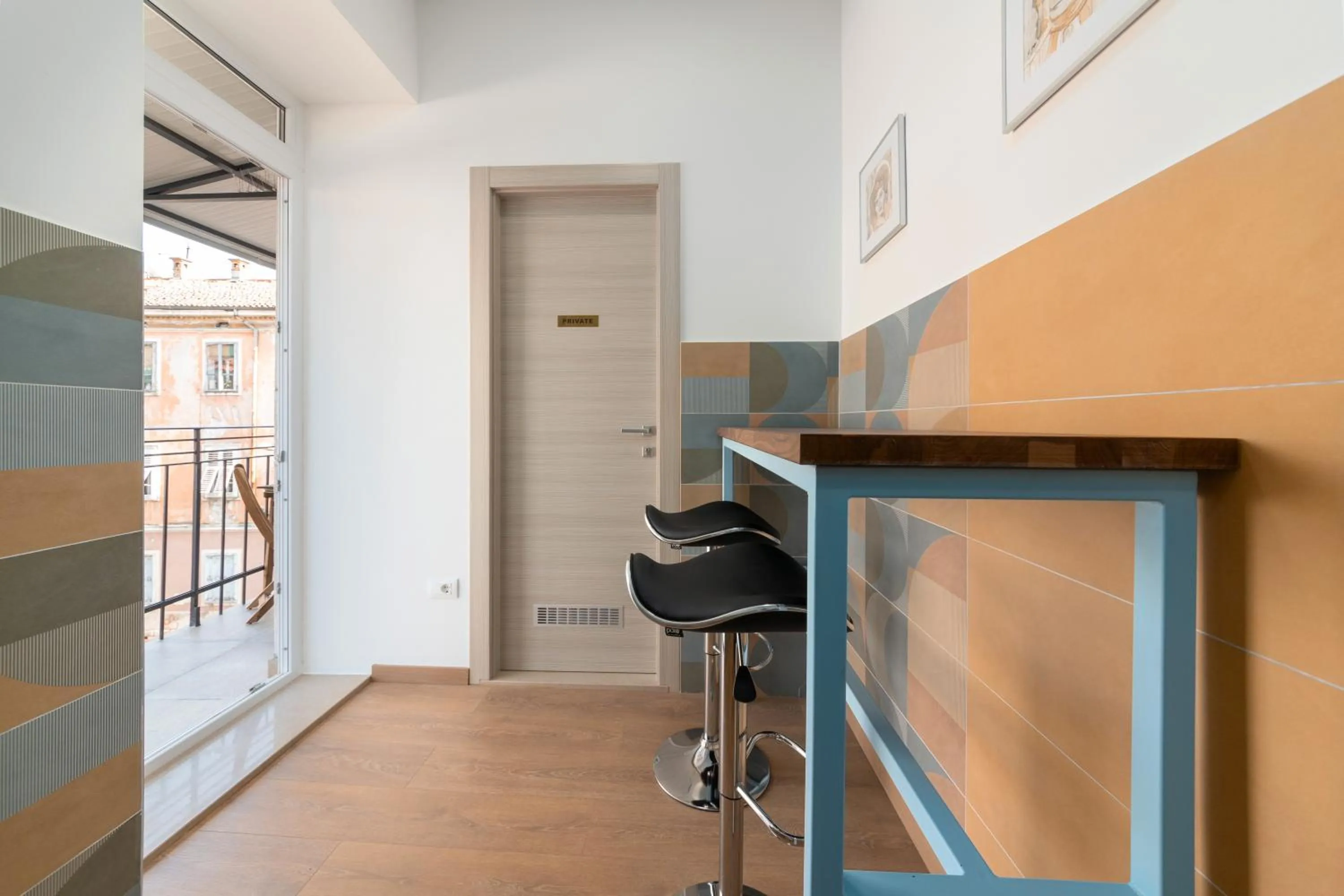 Balcony/Terrace in Polesana Rooms