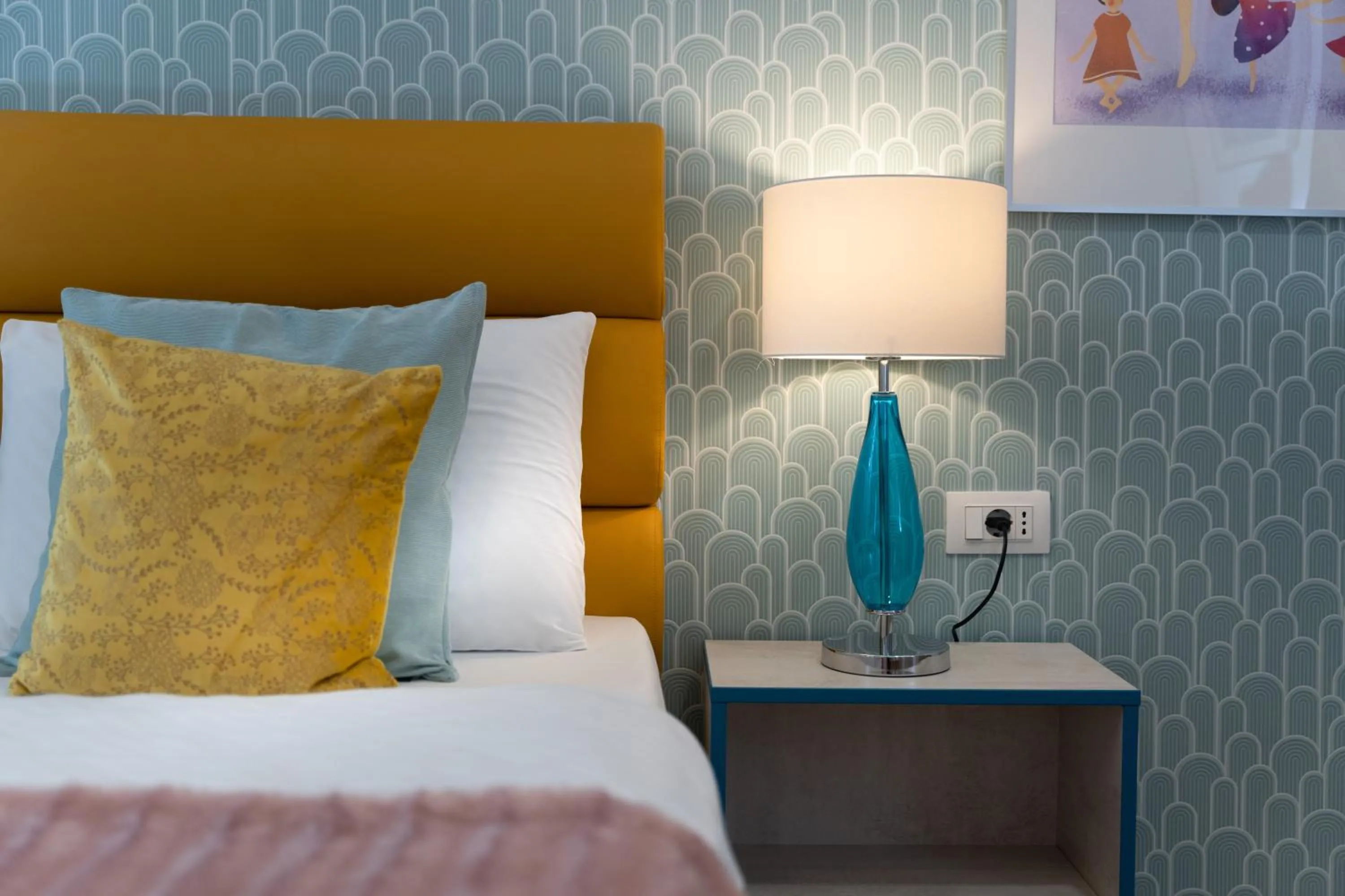 Bed in Polesana Rooms