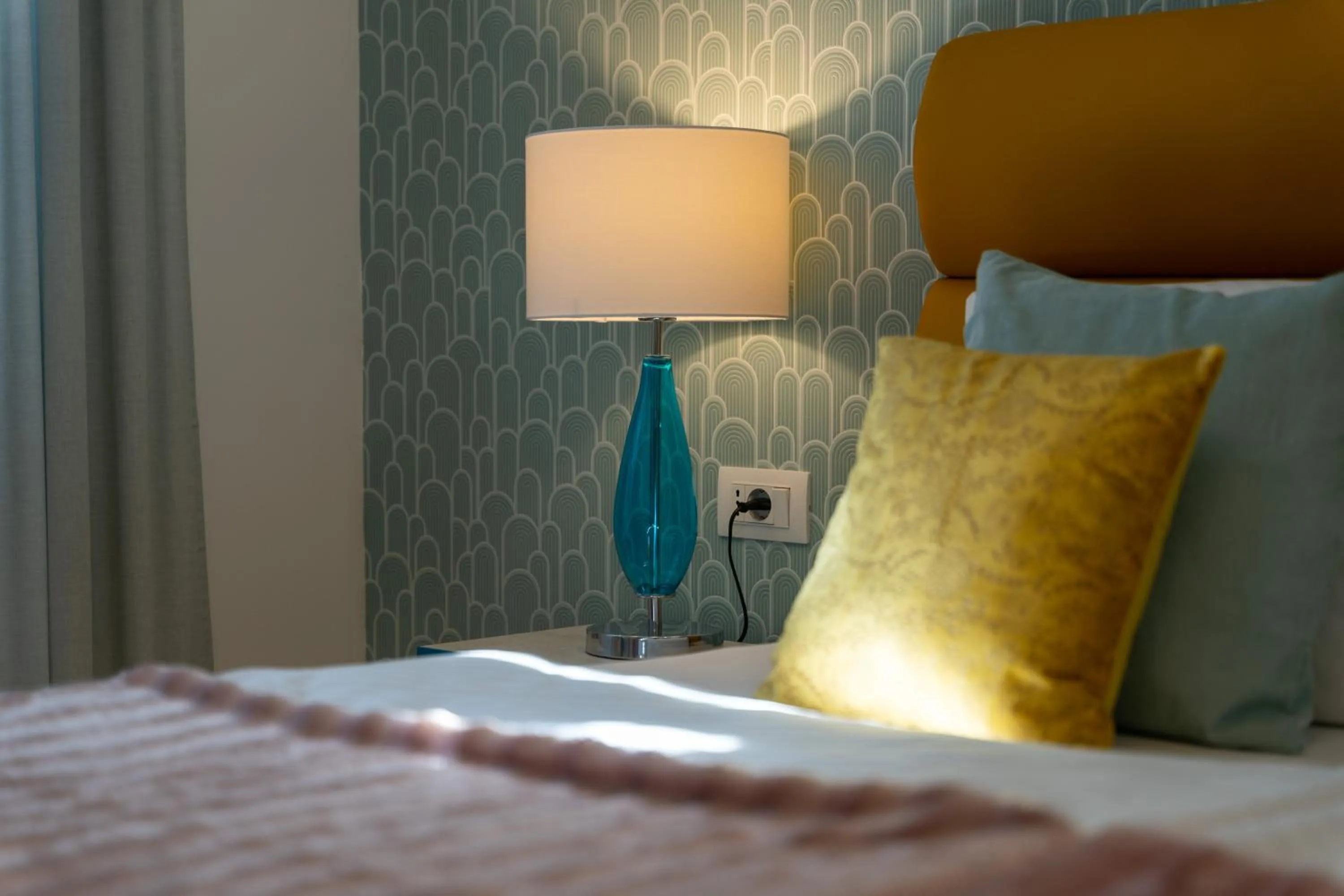 Bed in Polesana Rooms