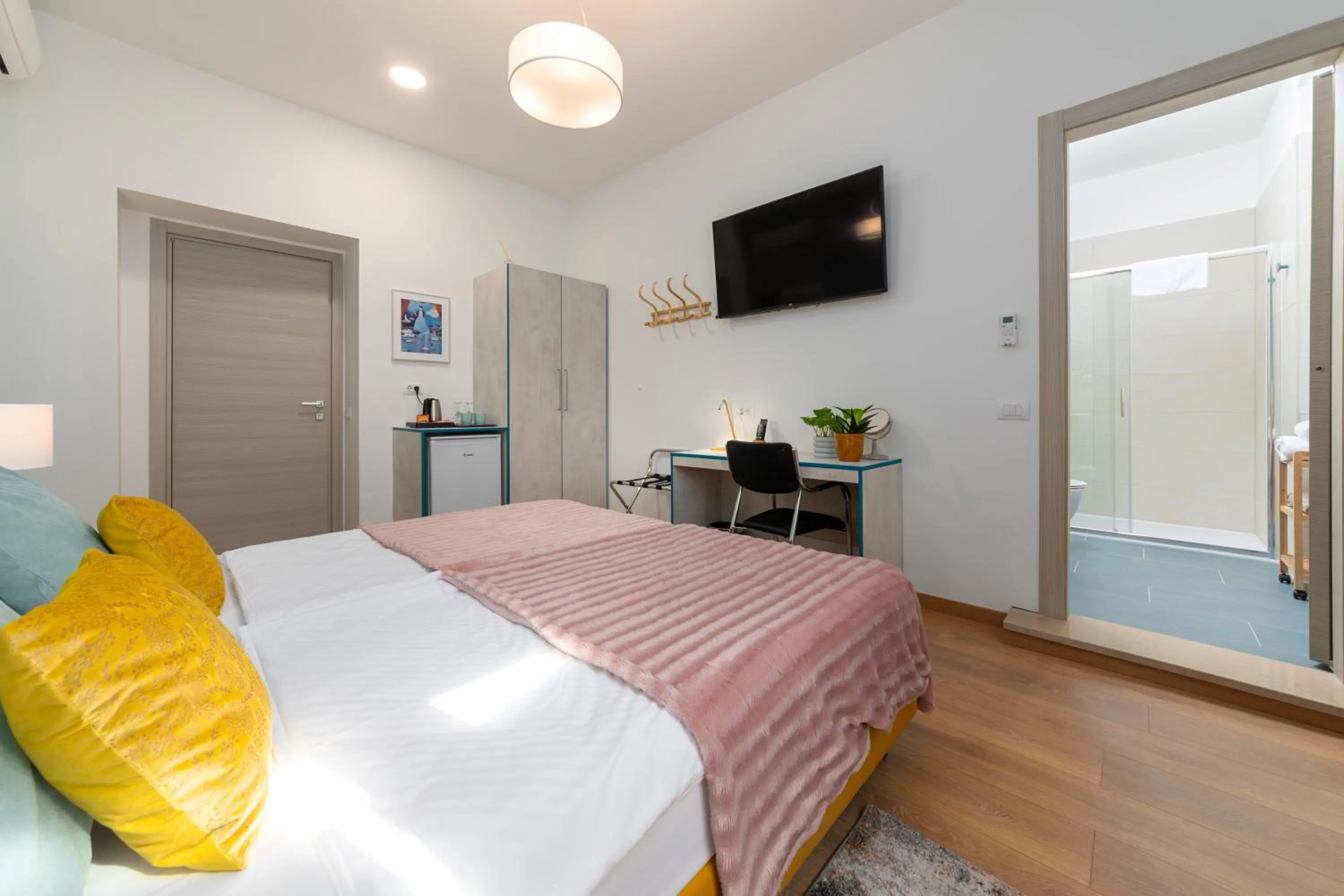 Bed in Polesana Rooms