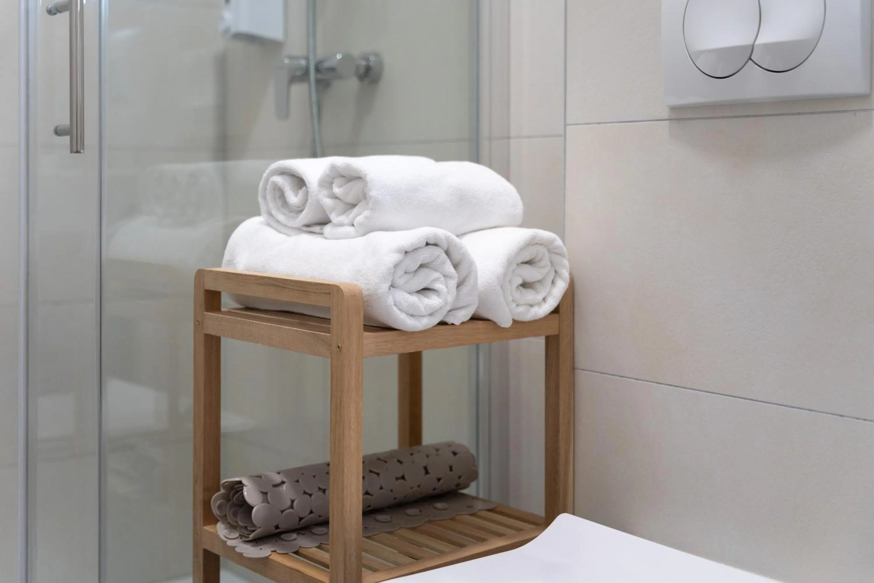 Bathroom in Polesana Rooms