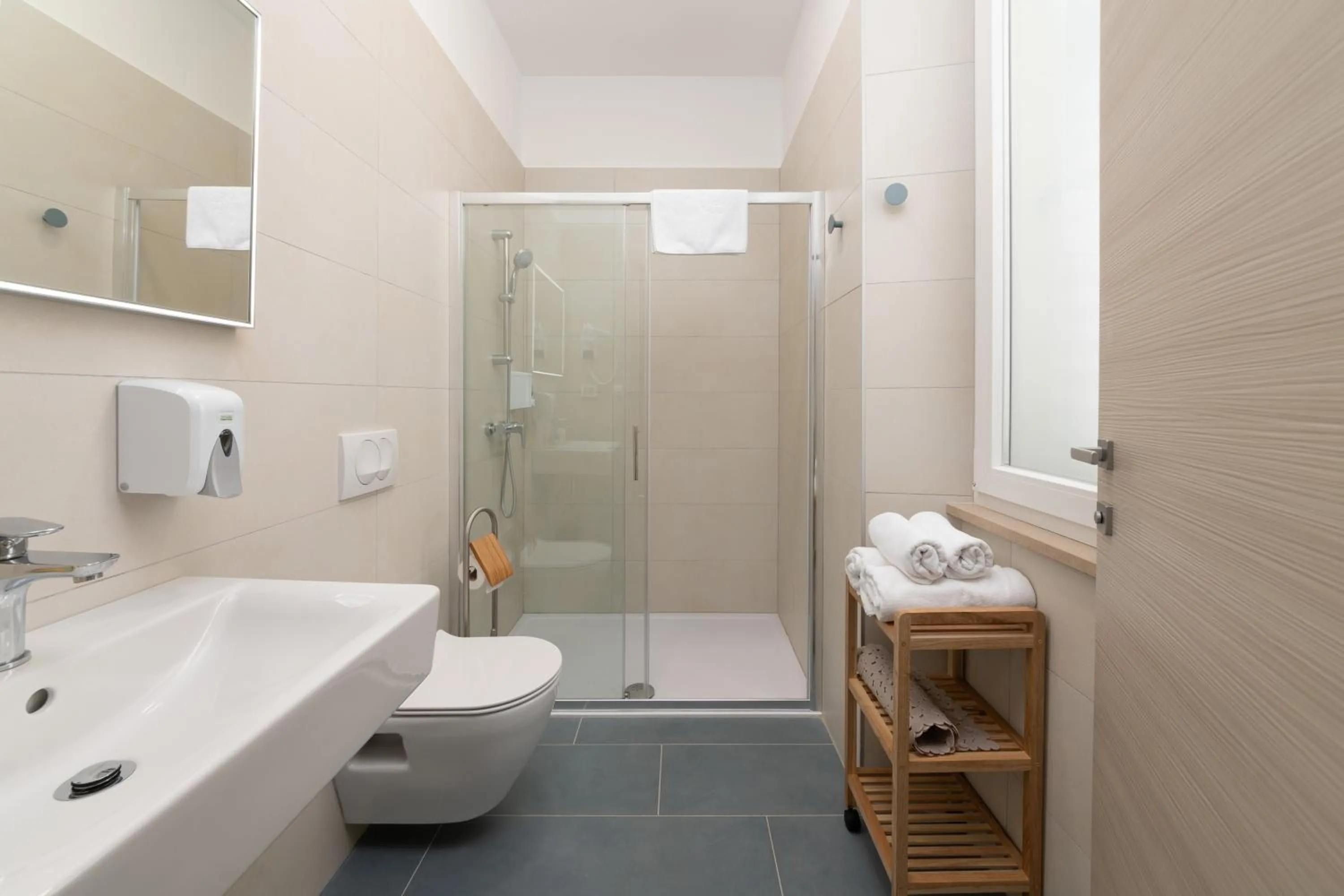 Bathroom in Polesana Rooms