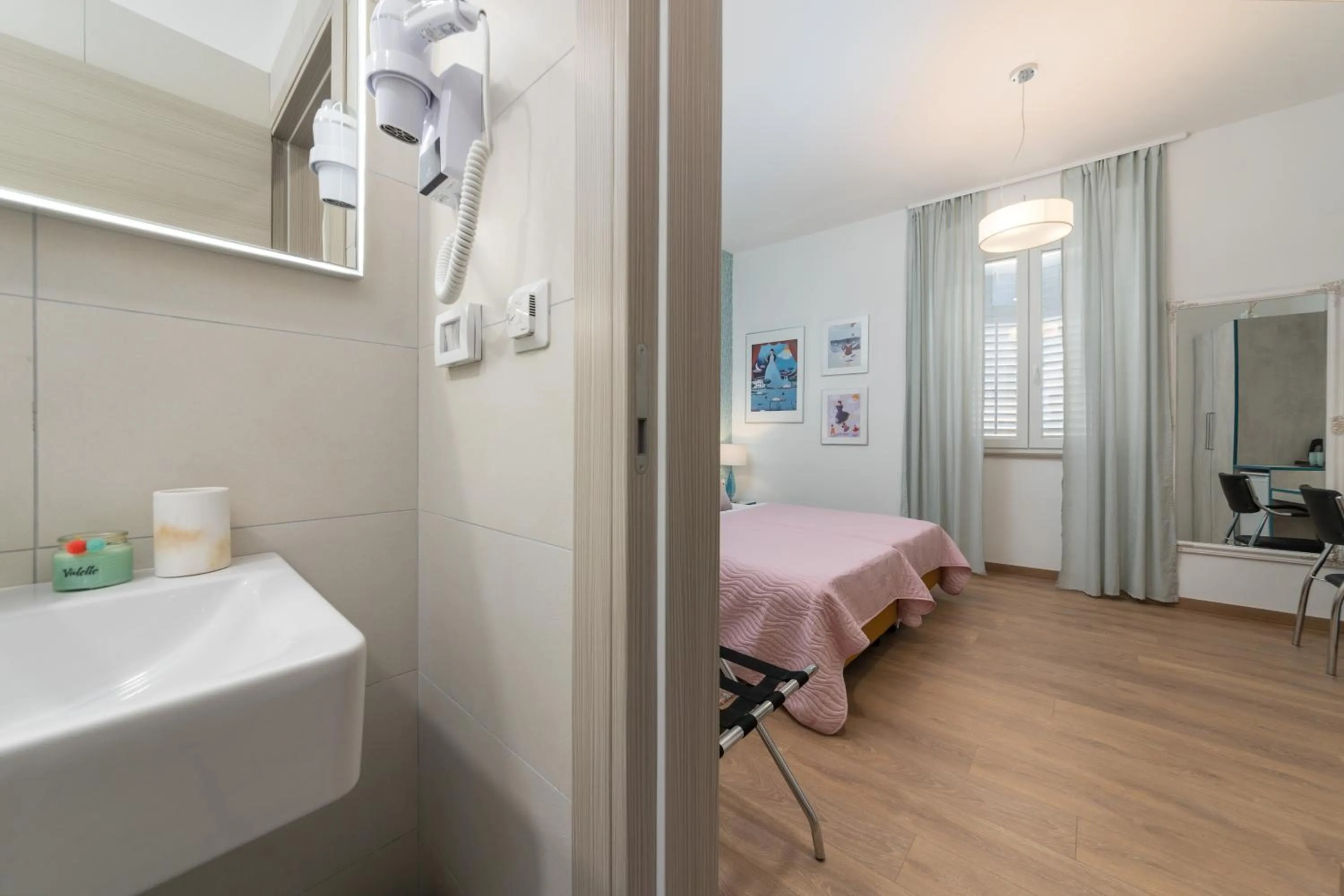 Bed in Polesana Rooms