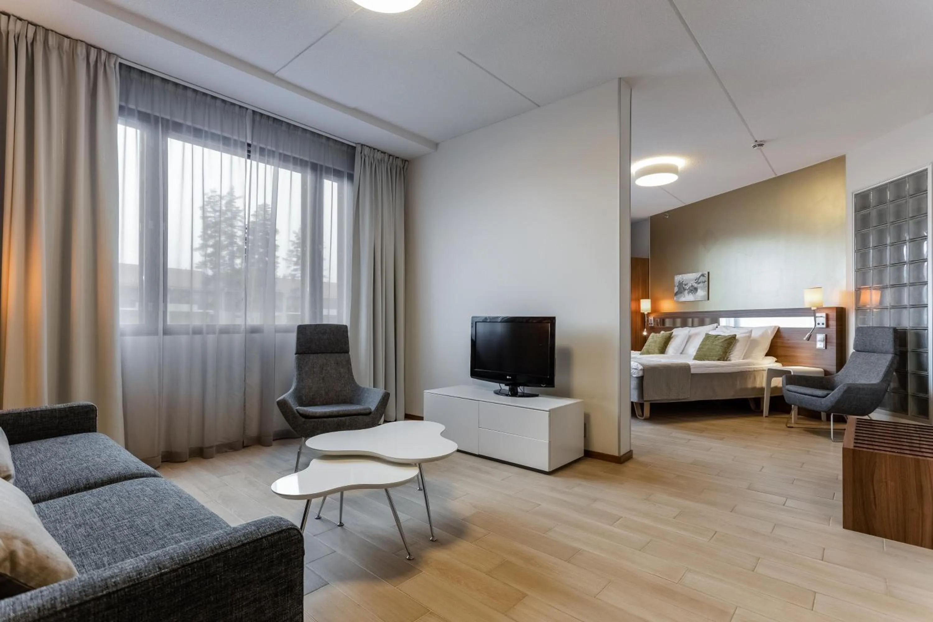 Photo of the whole room, Bed in Holiday Club Vierumäki