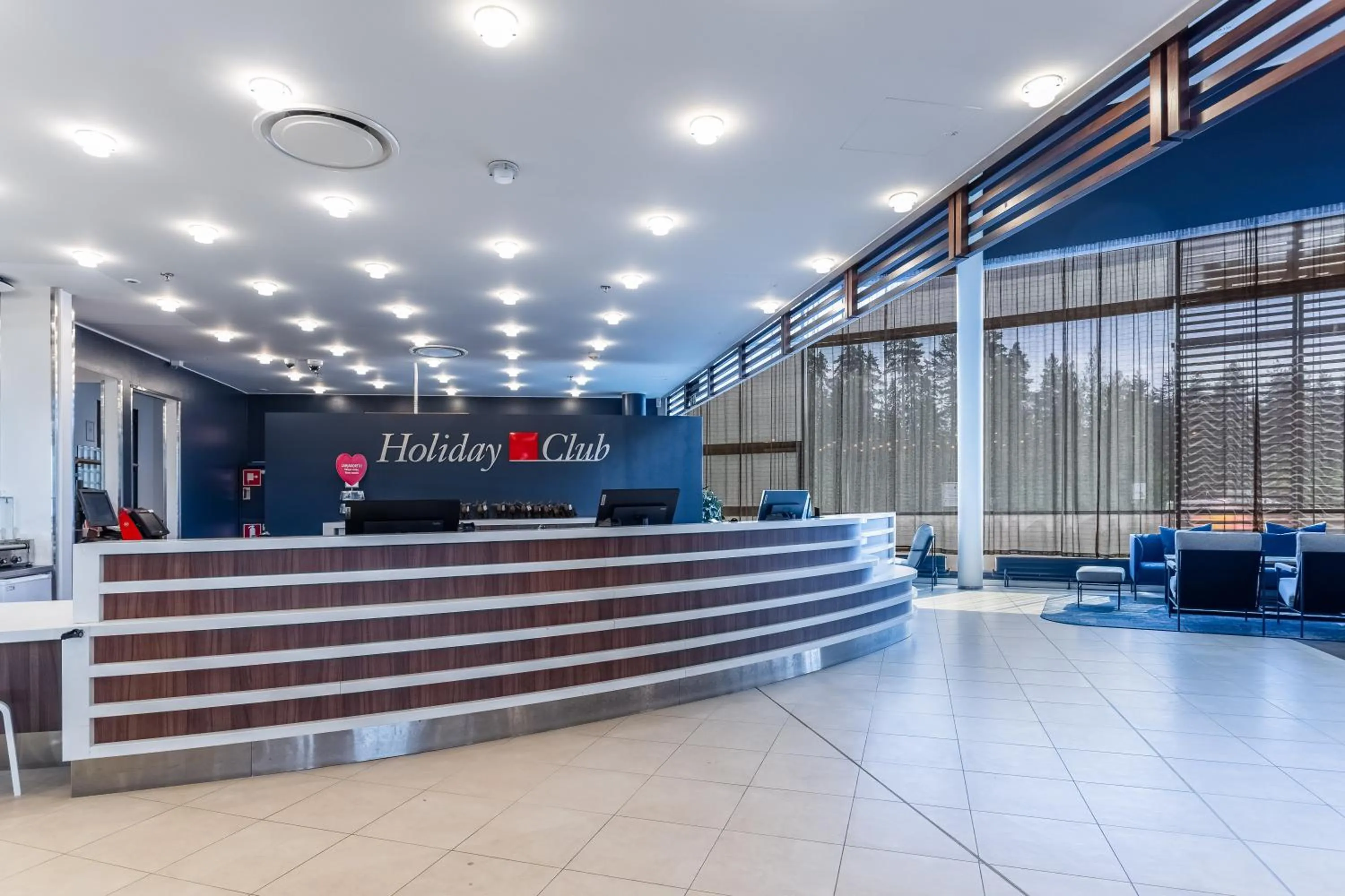Lobby or reception in Holiday Club Vierumäki