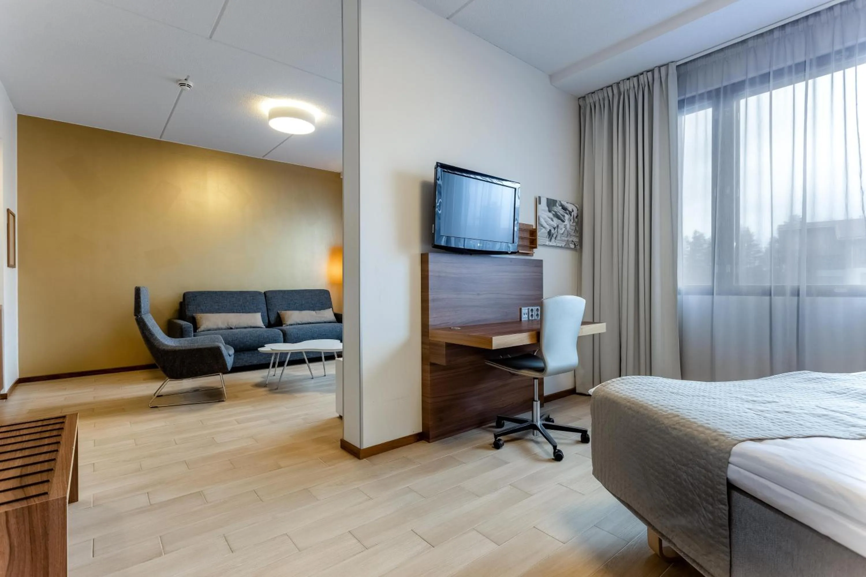 Photo of the whole room, Bed in Holiday Club Vierumäki