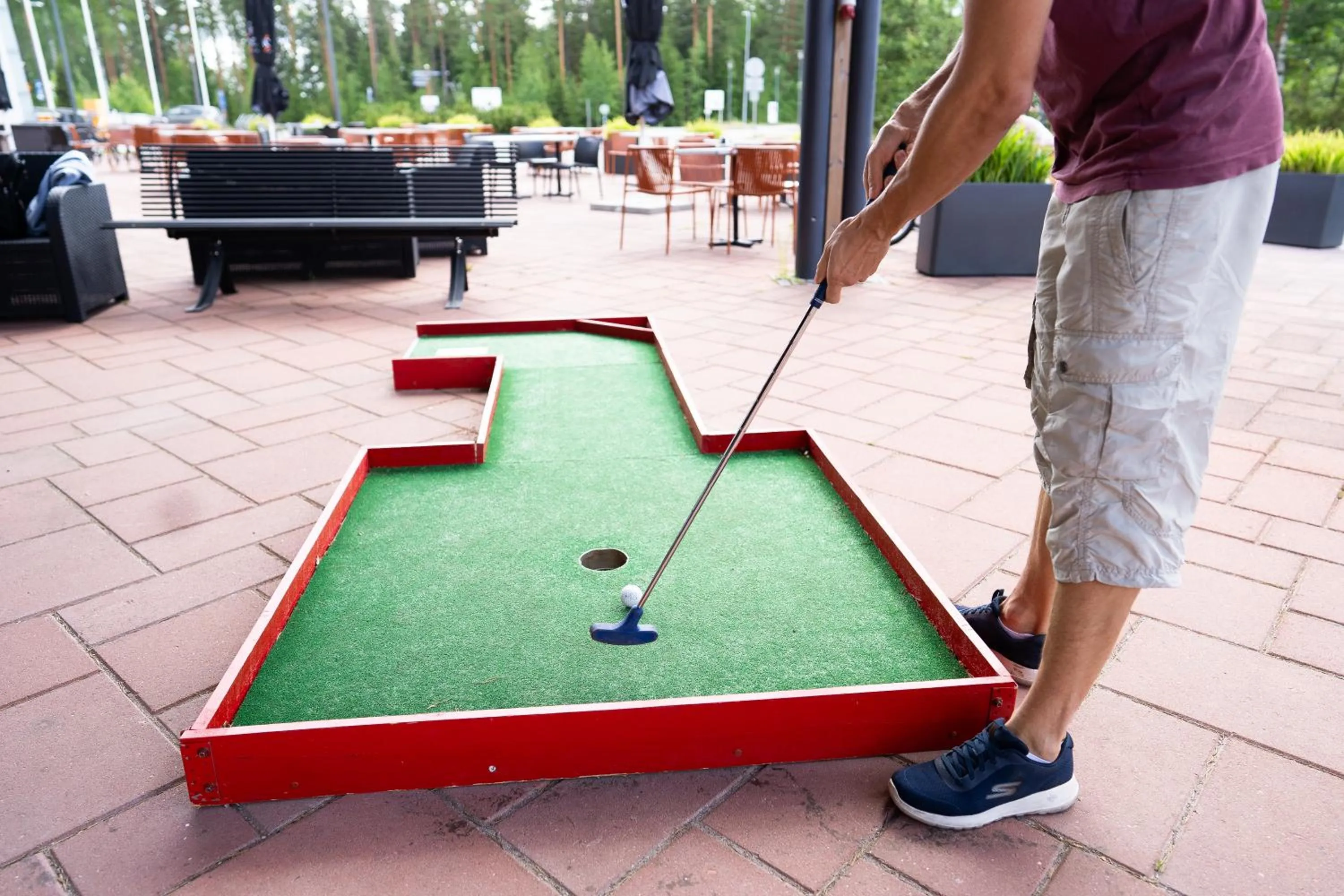 Minigolf in Holiday Club Vierumäki