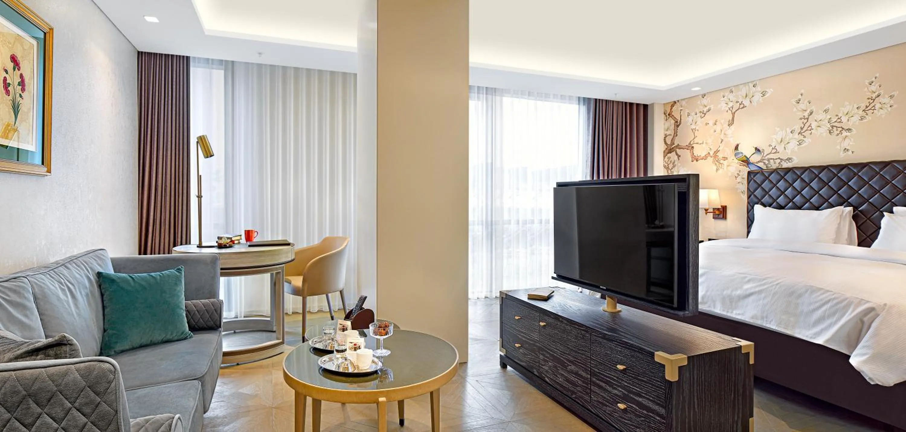 Bed in Wanda Vista Istanbul