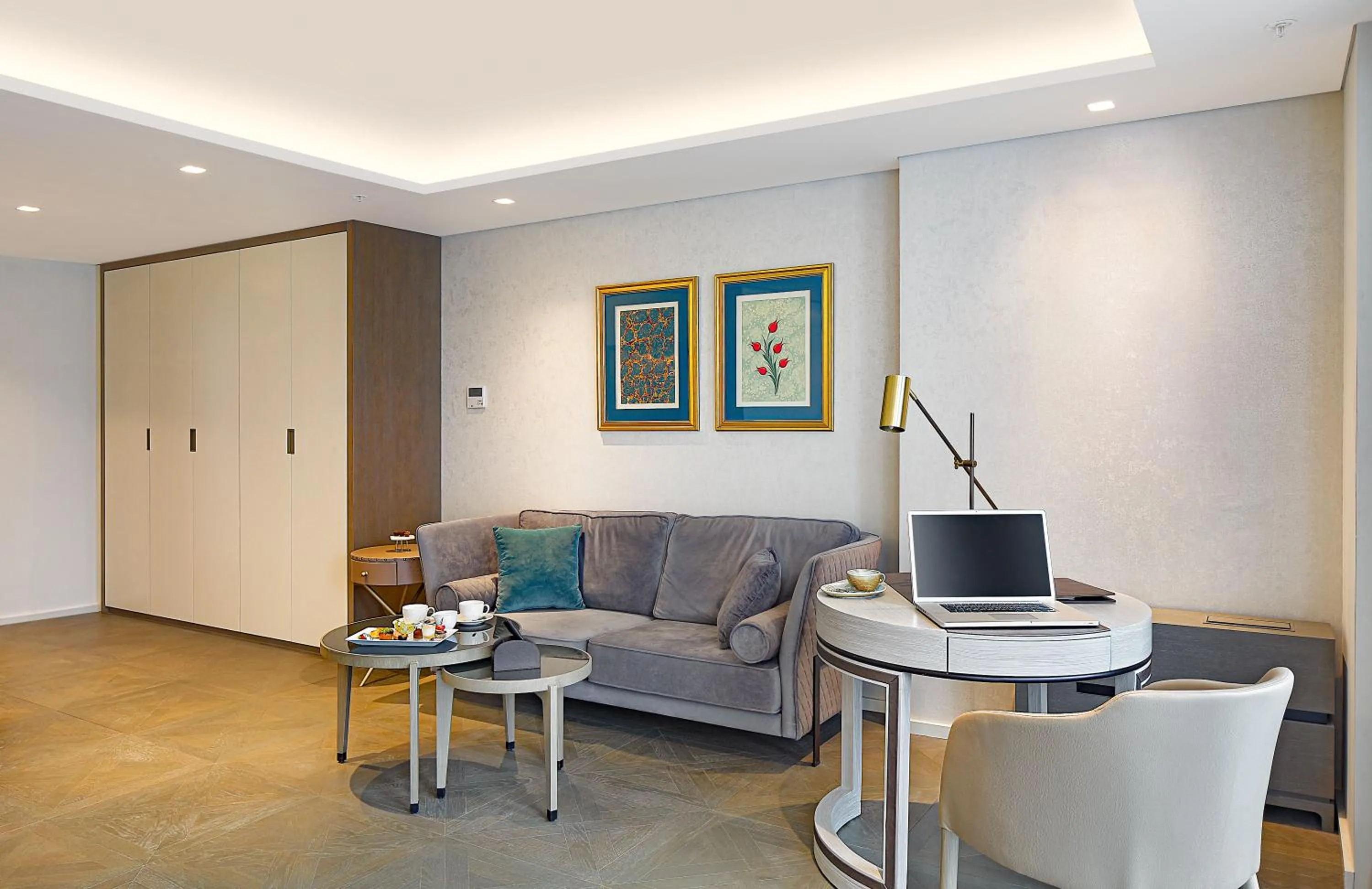 Seating area in Wanda Vista Istanbul