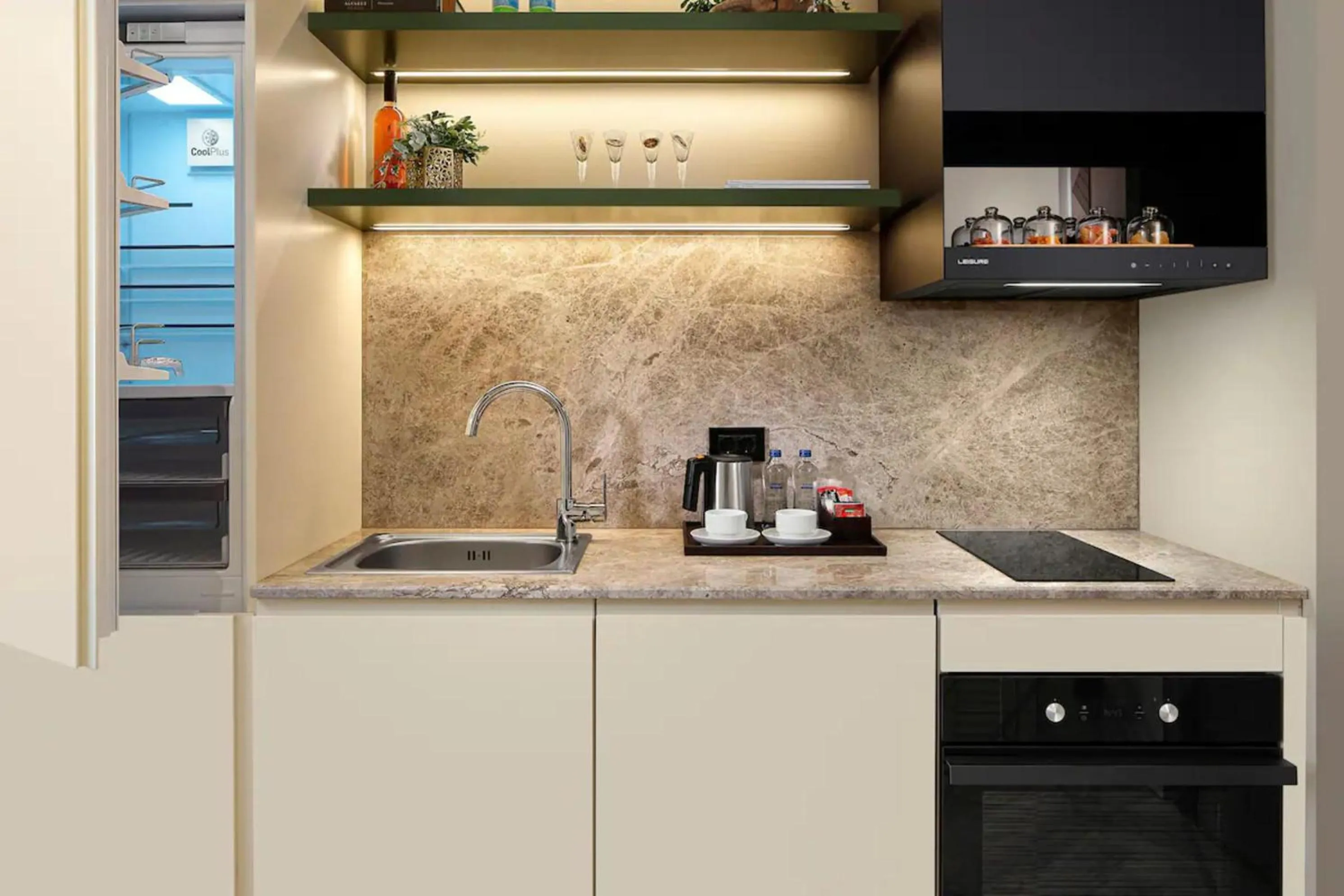 Kitchen or kitchenette in Wanda Vista Istanbul