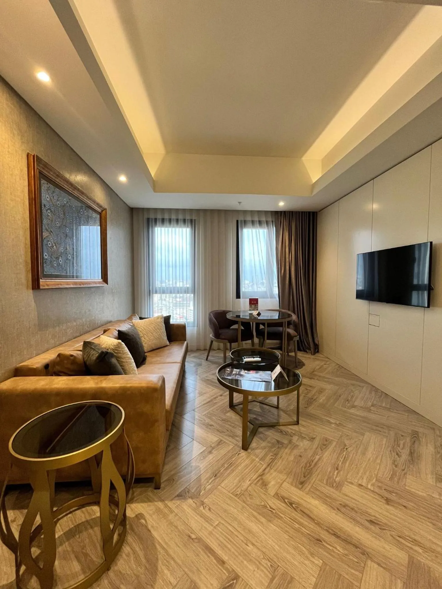 Living room in Wanda Vista Istanbul