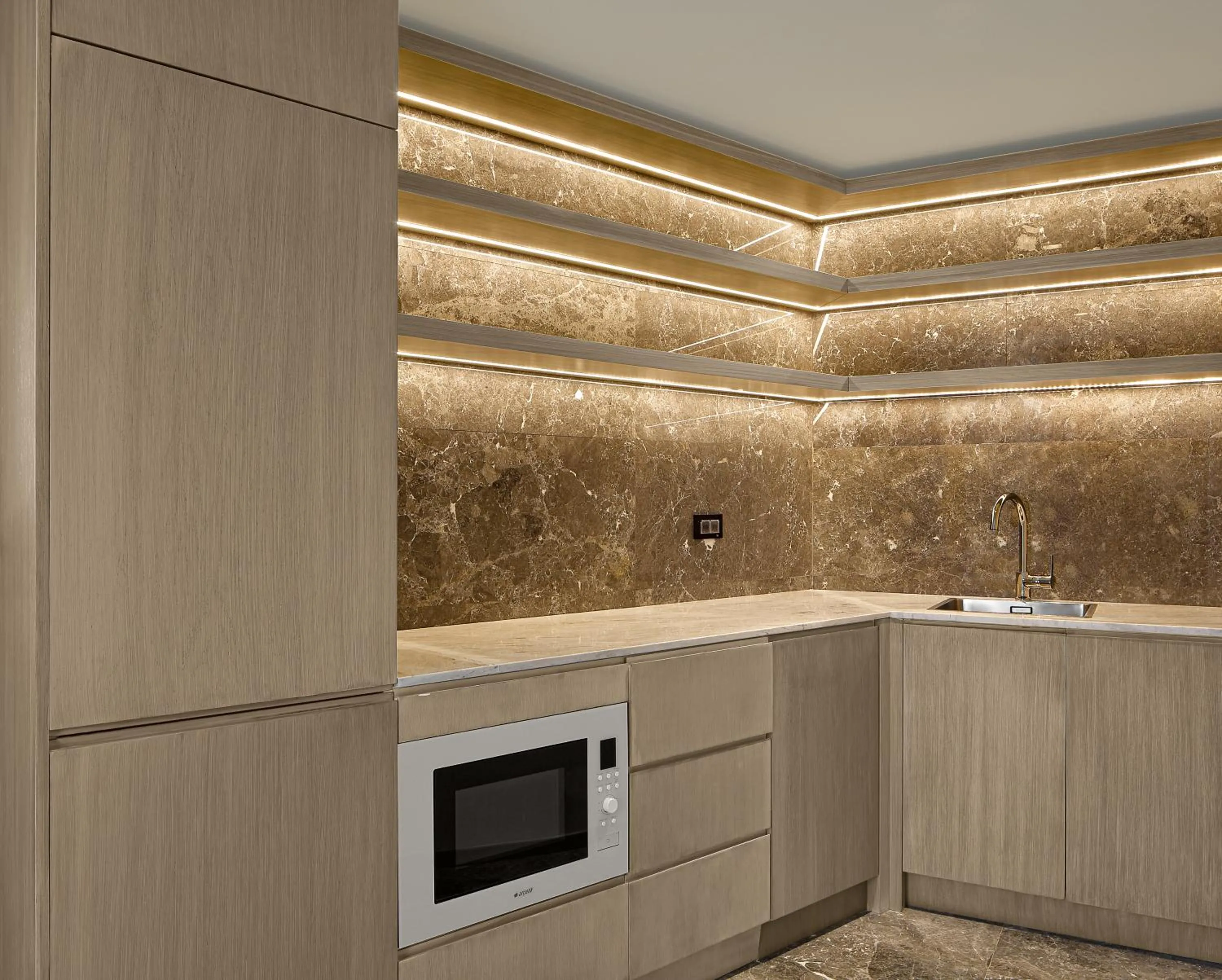 Kitchen or kitchenette in Wanda Vista Istanbul