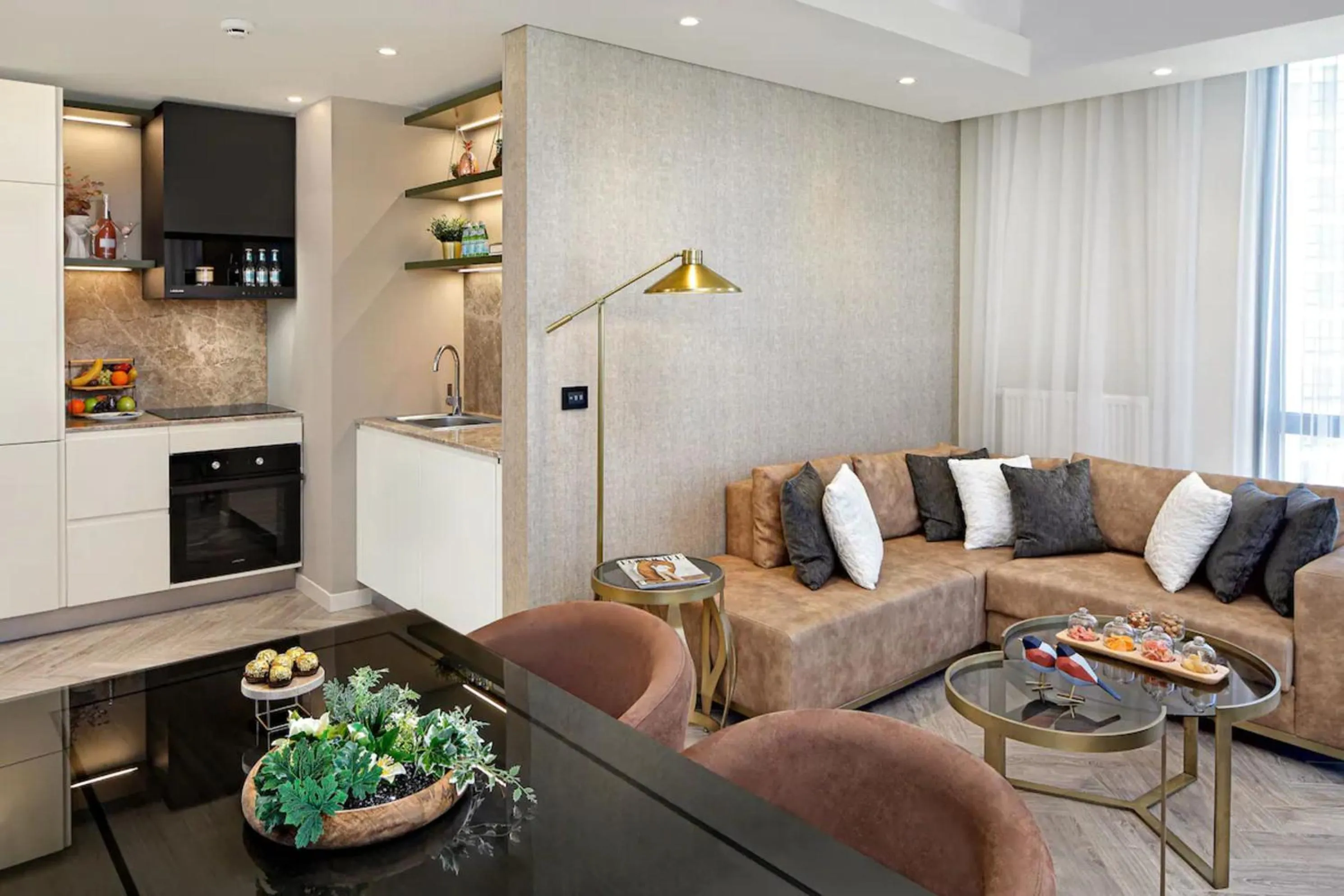 Kitchen or kitchenette in Wanda Vista Istanbul