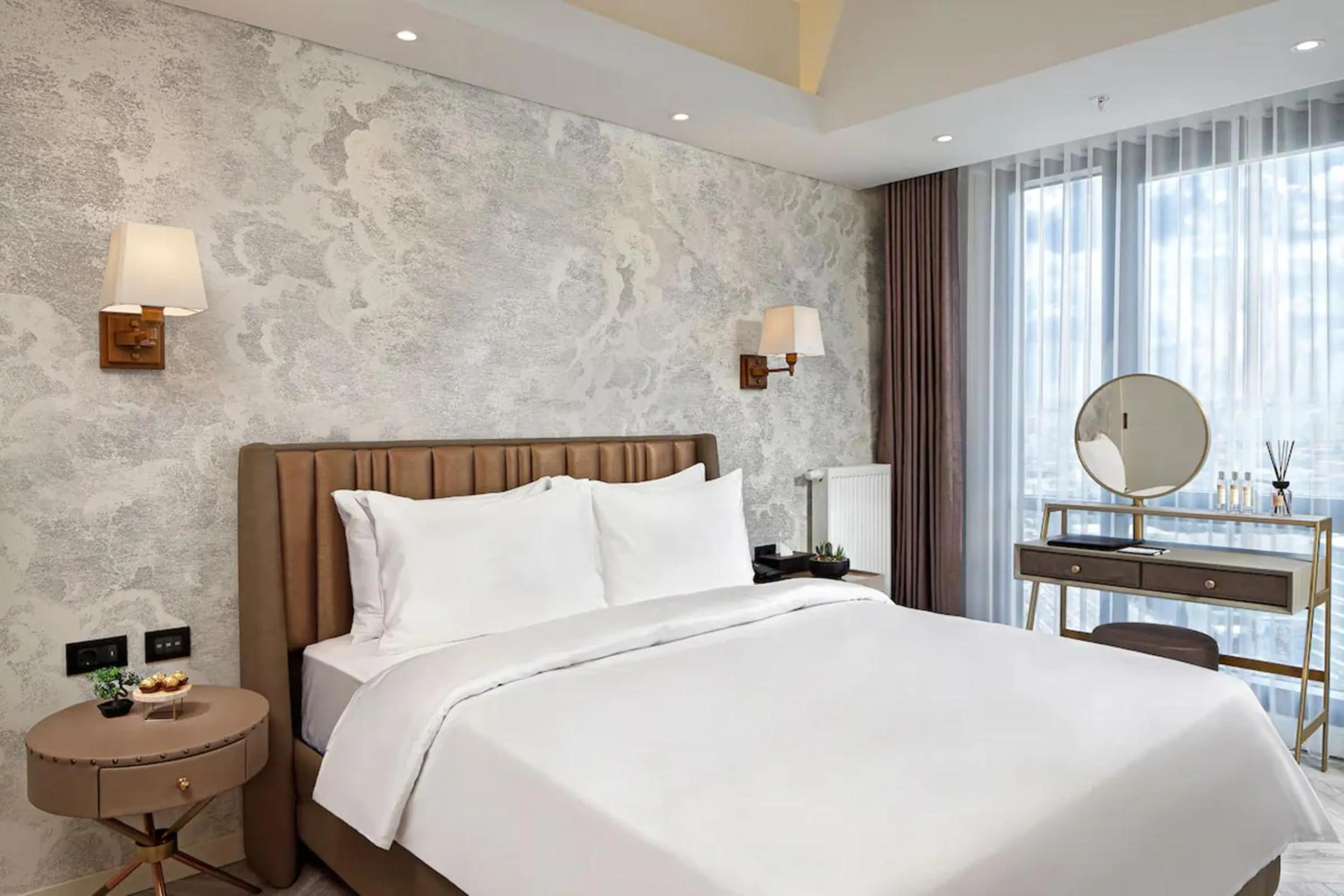 Photo of the whole room, Bed in Wanda Vista Istanbul