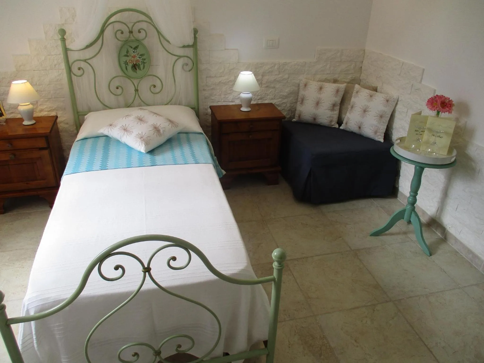 Bedroom, Bed in Villa Margherita Suite & charme