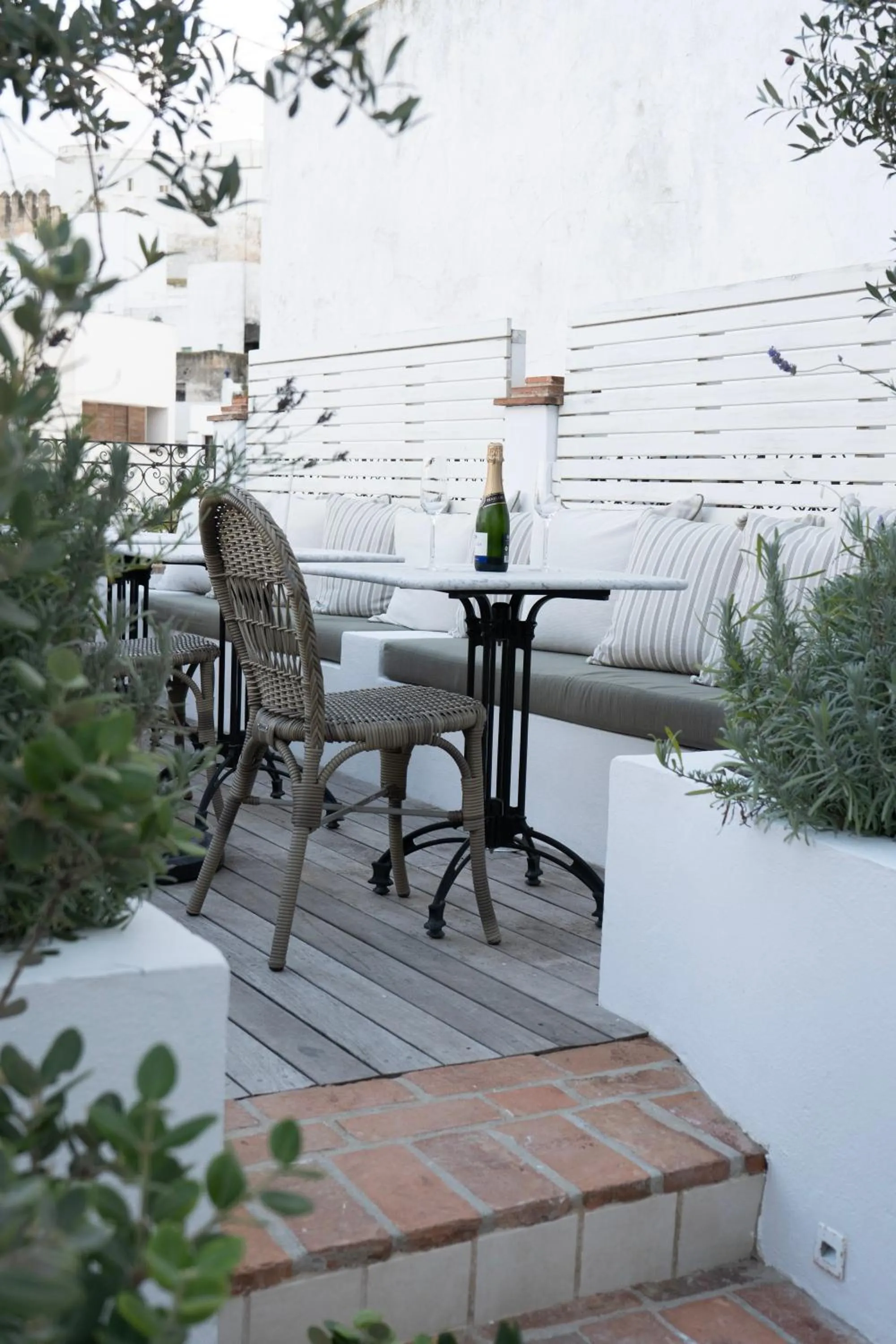 Balcony/Terrace in Hotel Plaza 18 - Grupo Califa