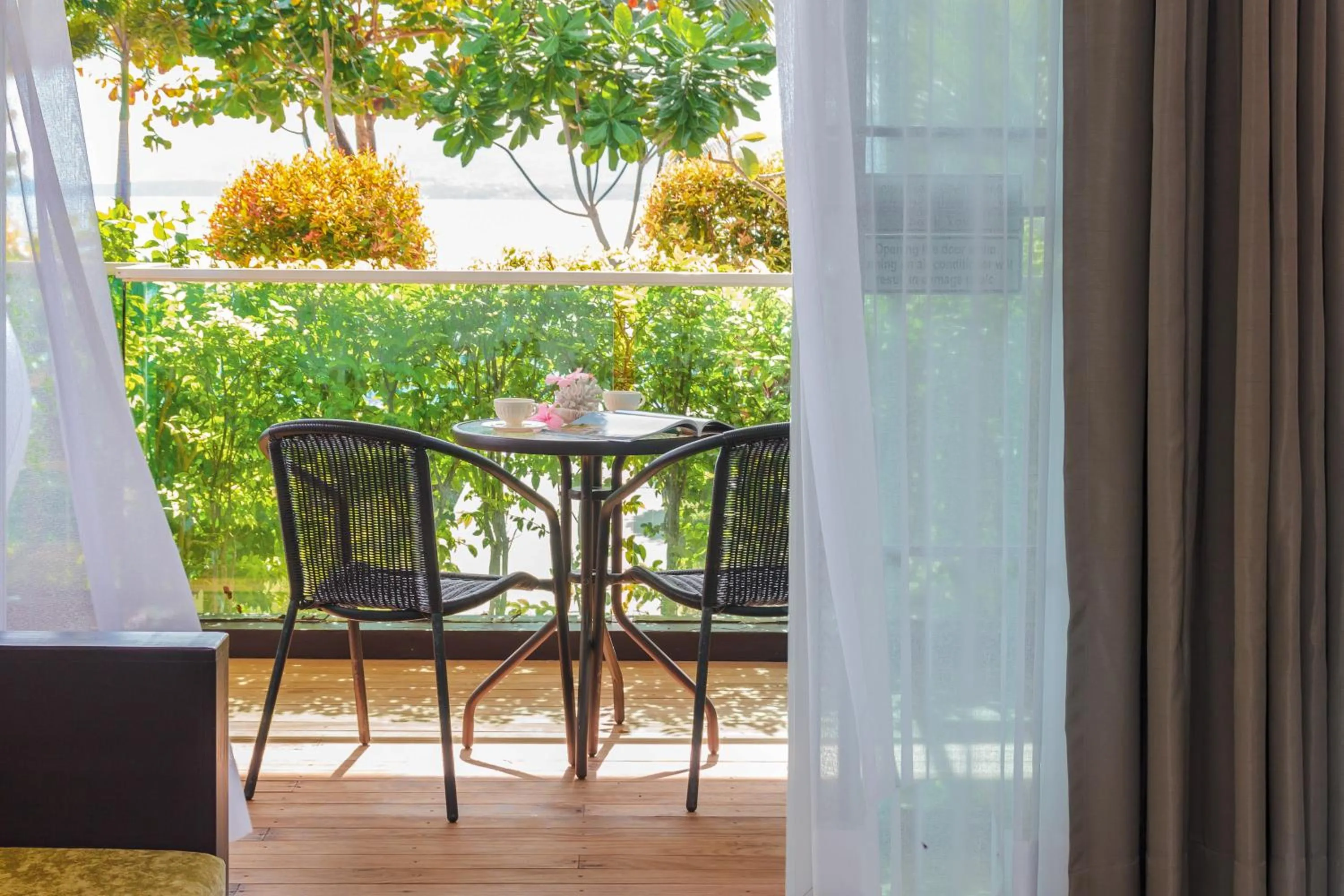 Patio in Davina Beach Homes