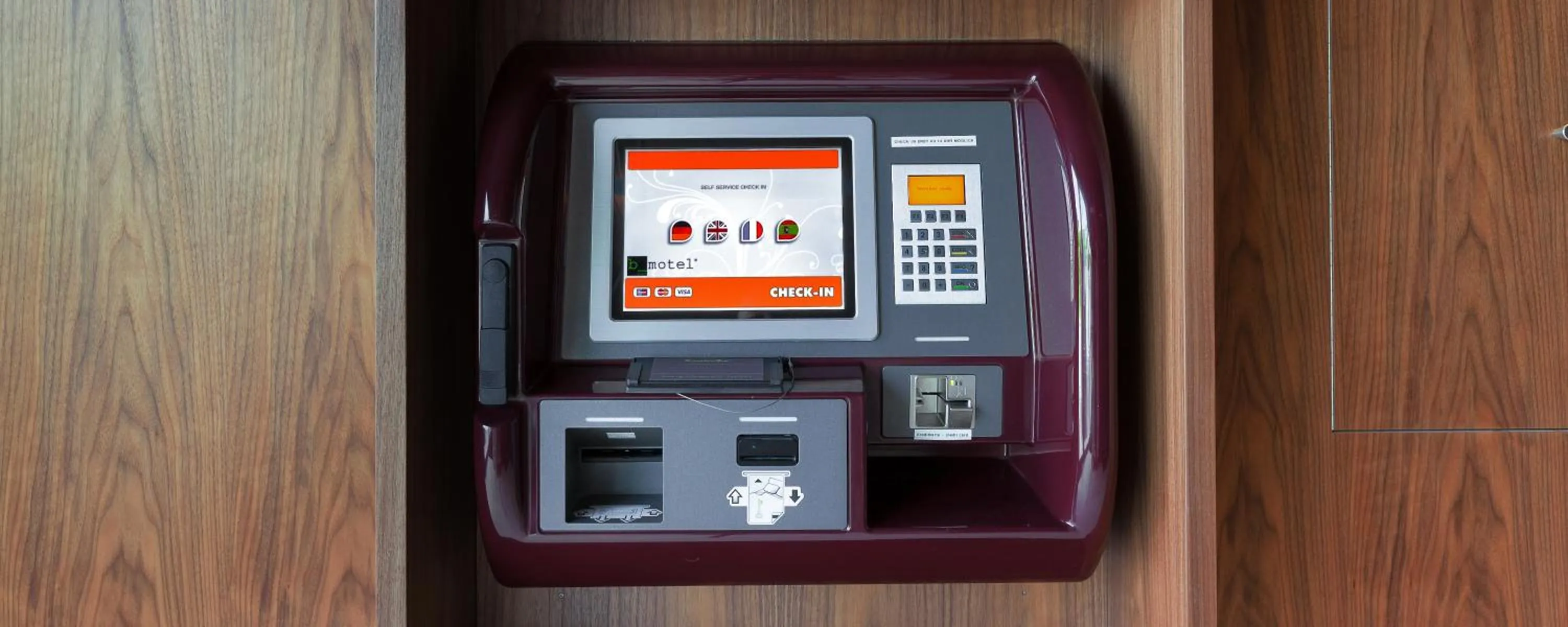 Lobby or reception in b-smart motel Sevelen