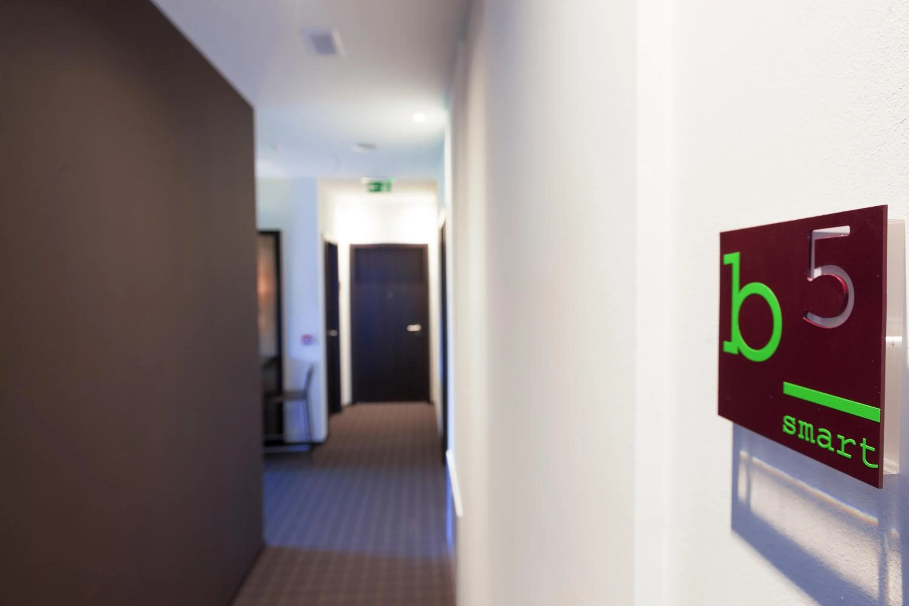 Decorative detail in b-smart motel Sevelen