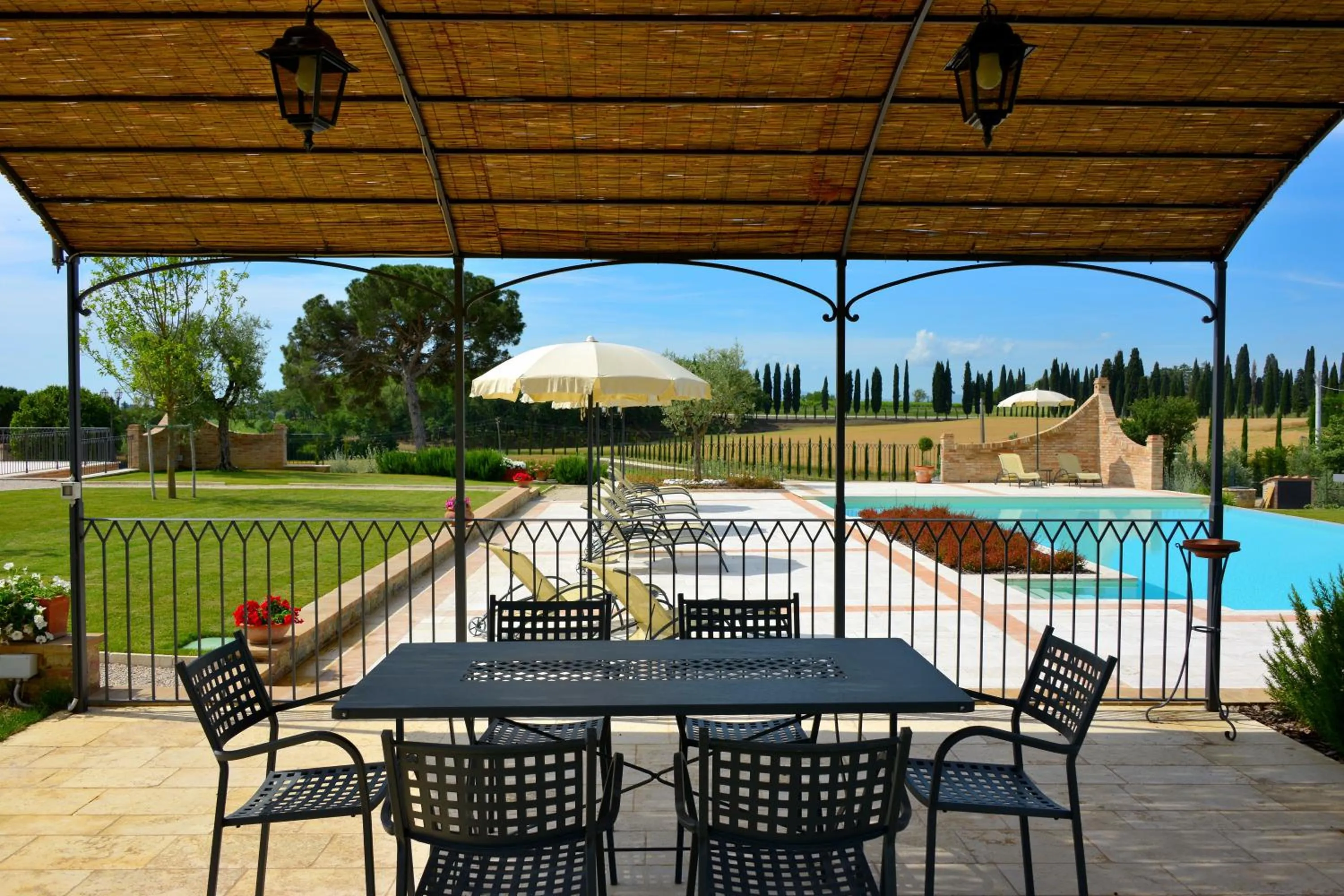 Patio in Casa Vacanze La Fiorita