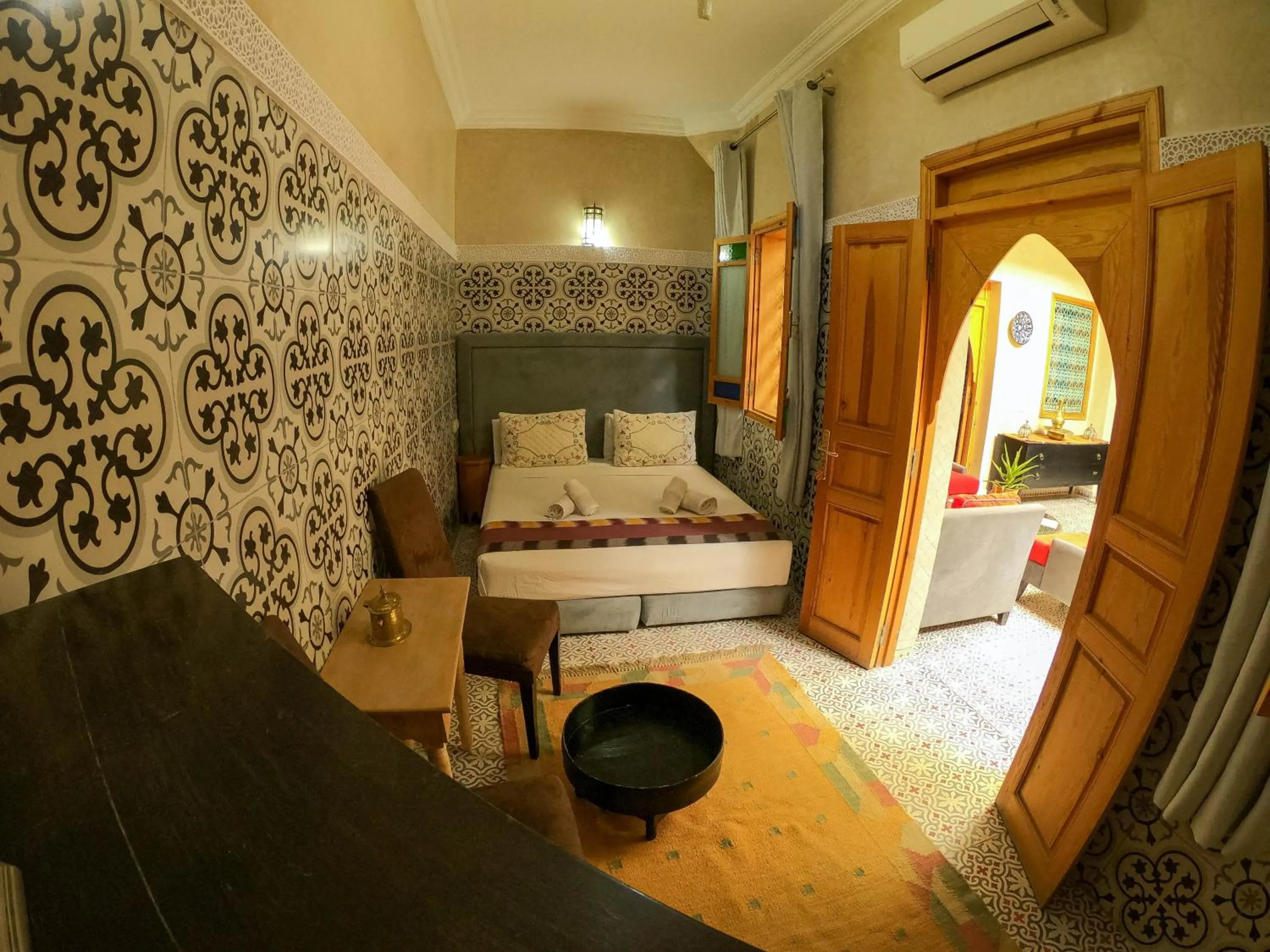Bedroom, Bed in Riad Inaka