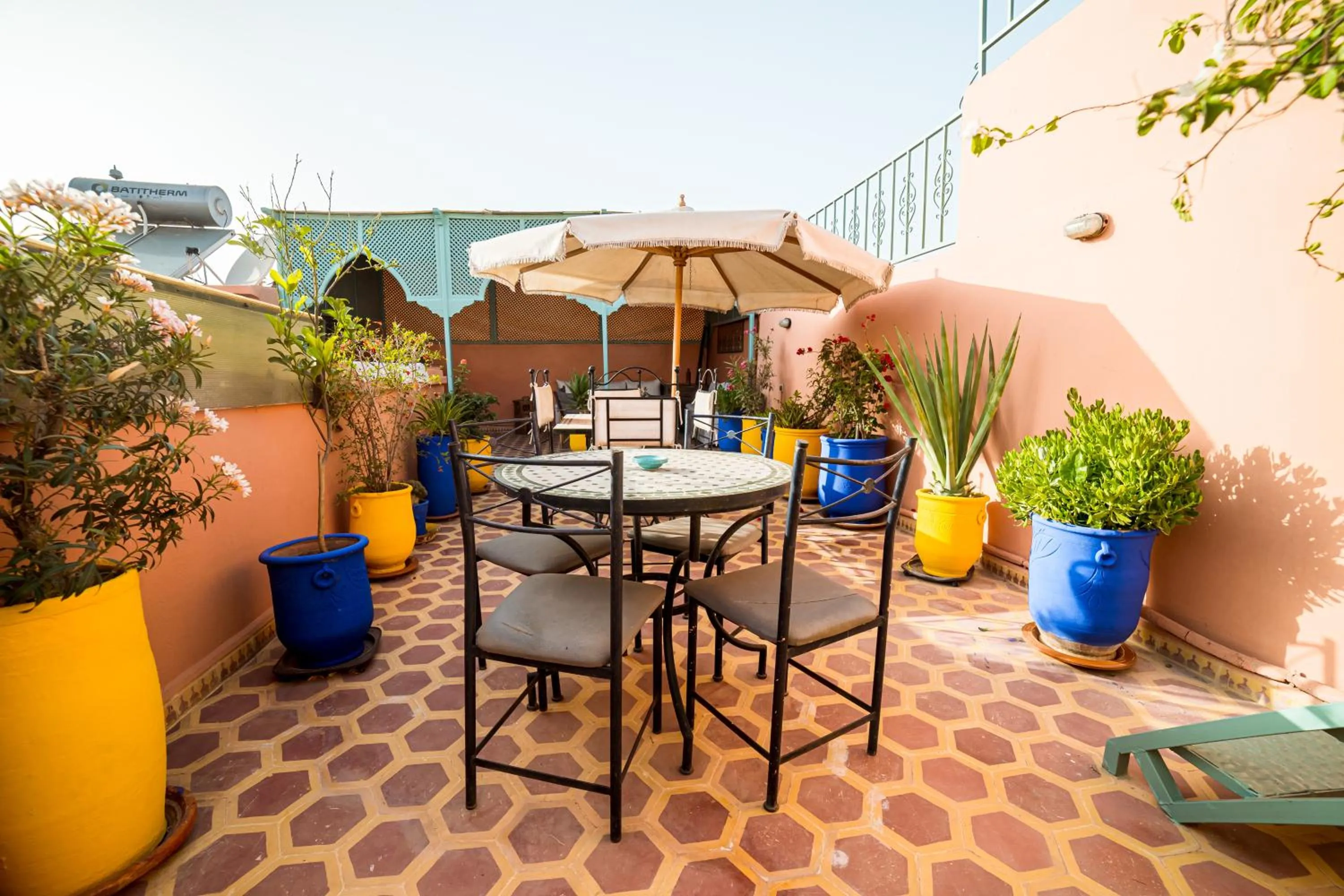 Balcony/Terrace in Riad Inaka