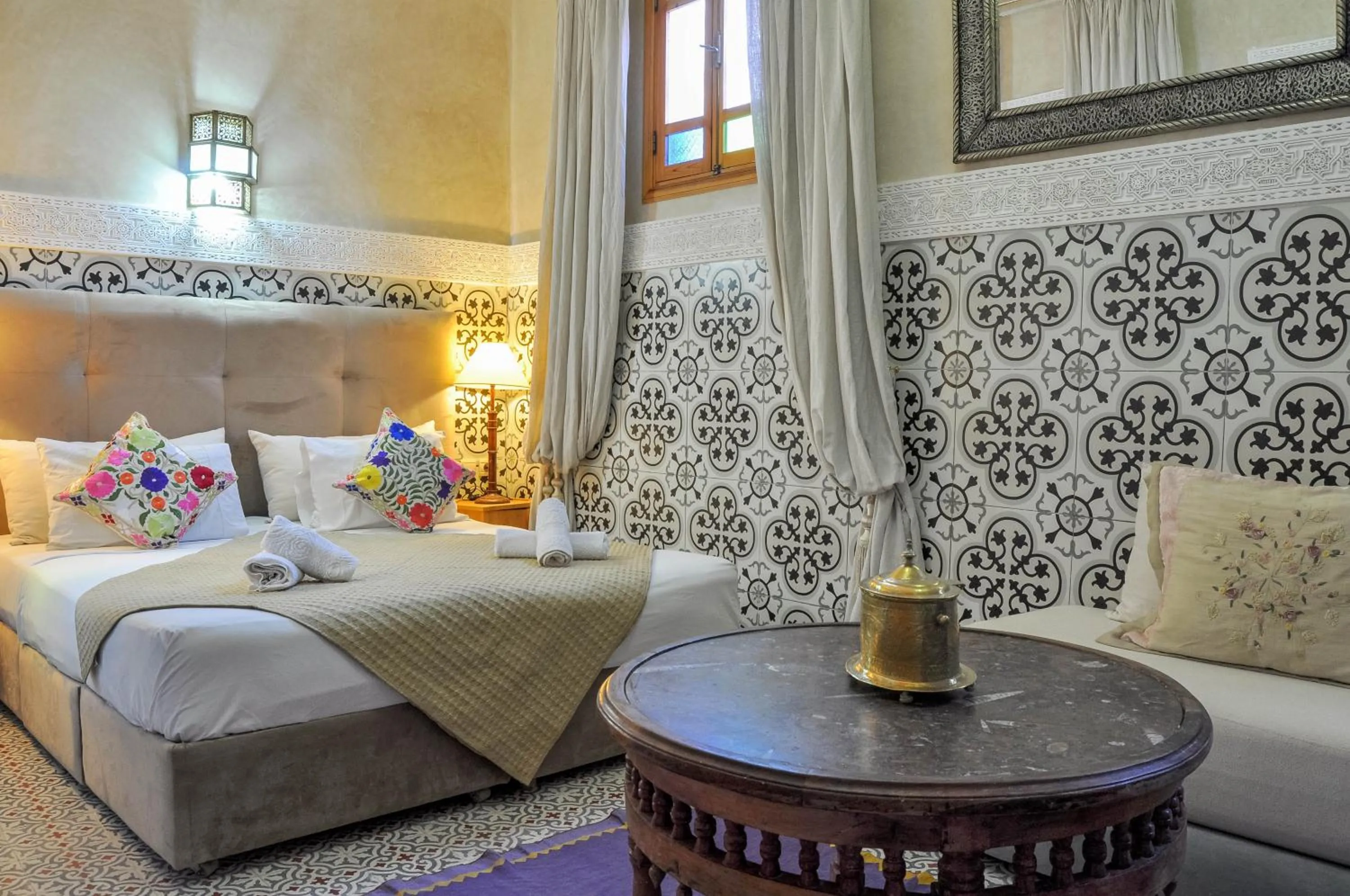 Bedroom, Bed in Riad Inaka