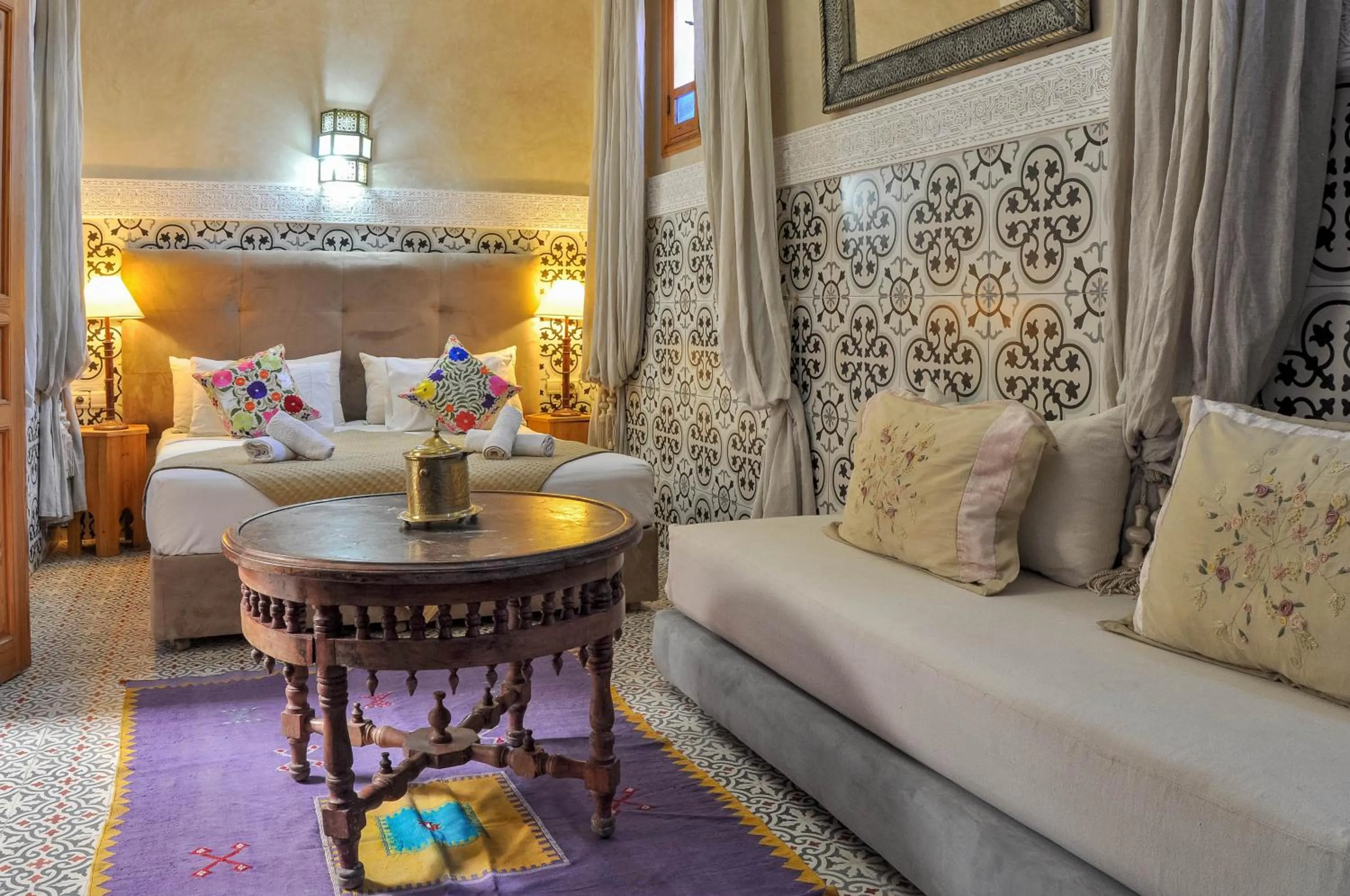 Bedroom in Riad Inaka