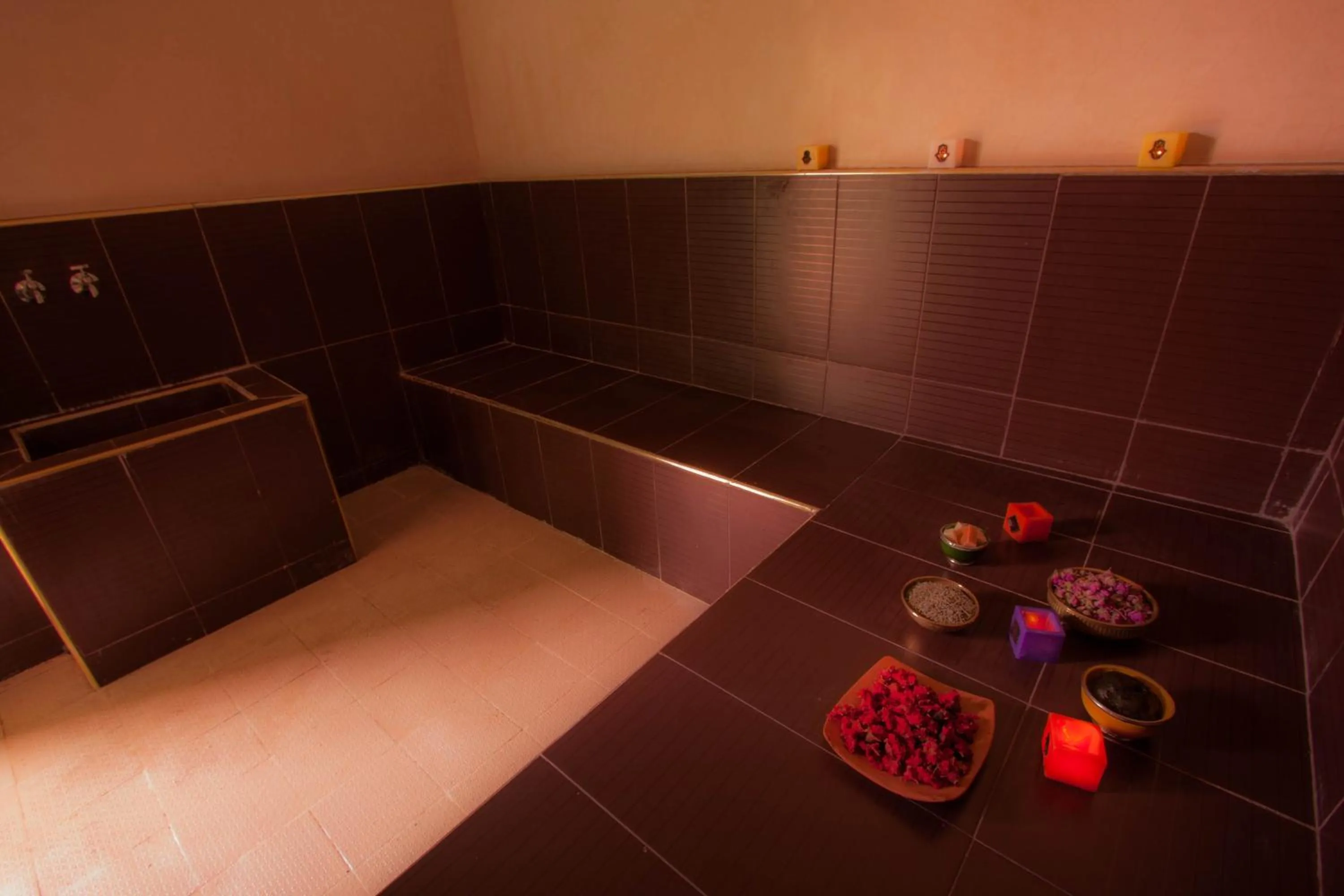 Steam room in Riad Inaka