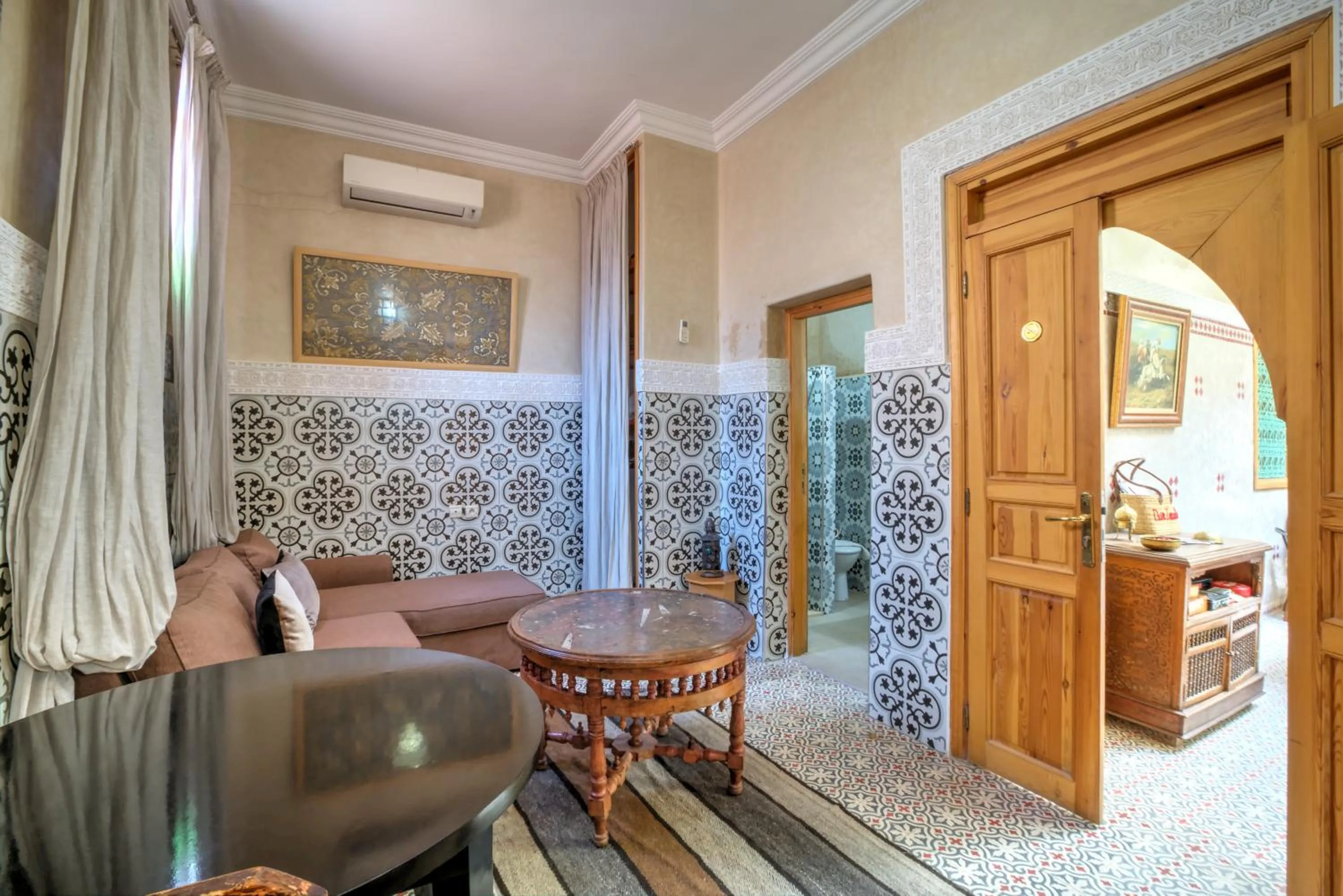 Living room in Riad Inaka