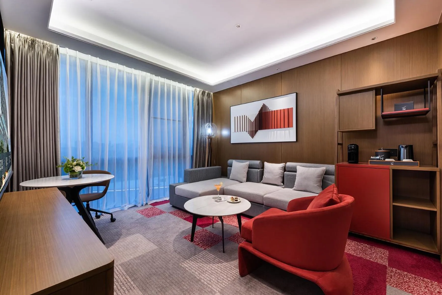 Living room in Novotel Dongguan Songshan