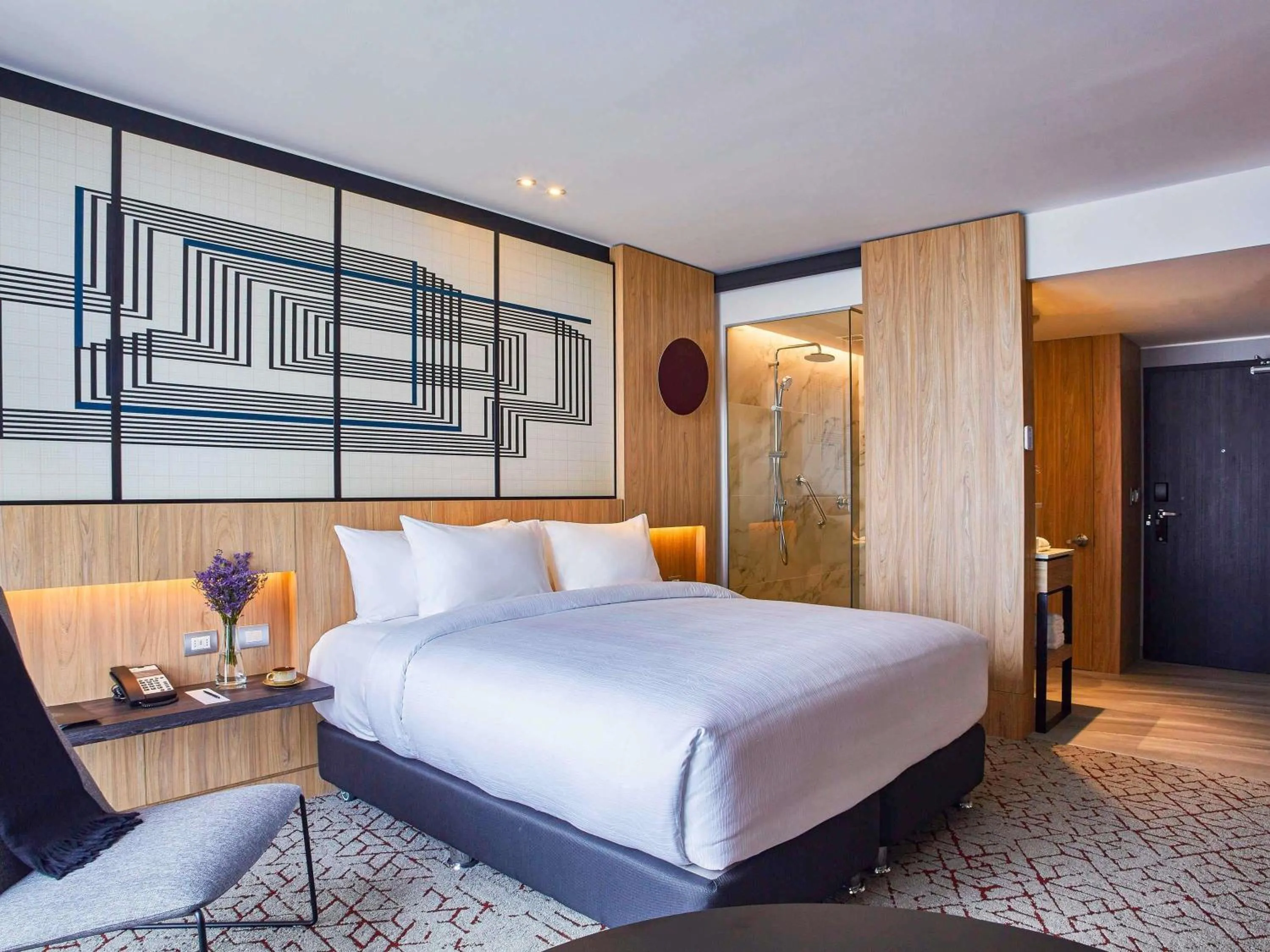 Bedroom, Bed in Pullman Lima Miraflores