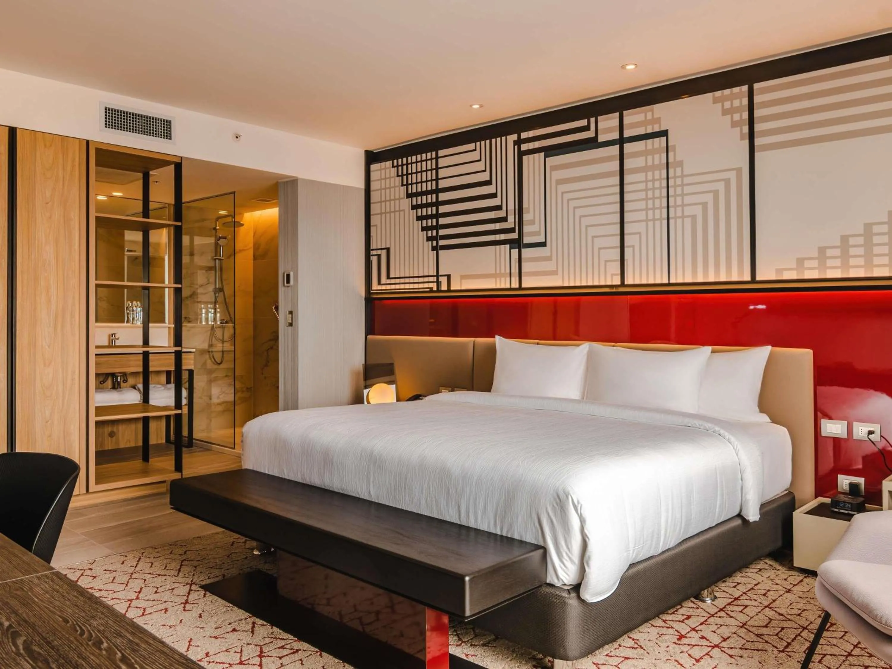 Bedroom, Bed in Pullman Lima Miraflores