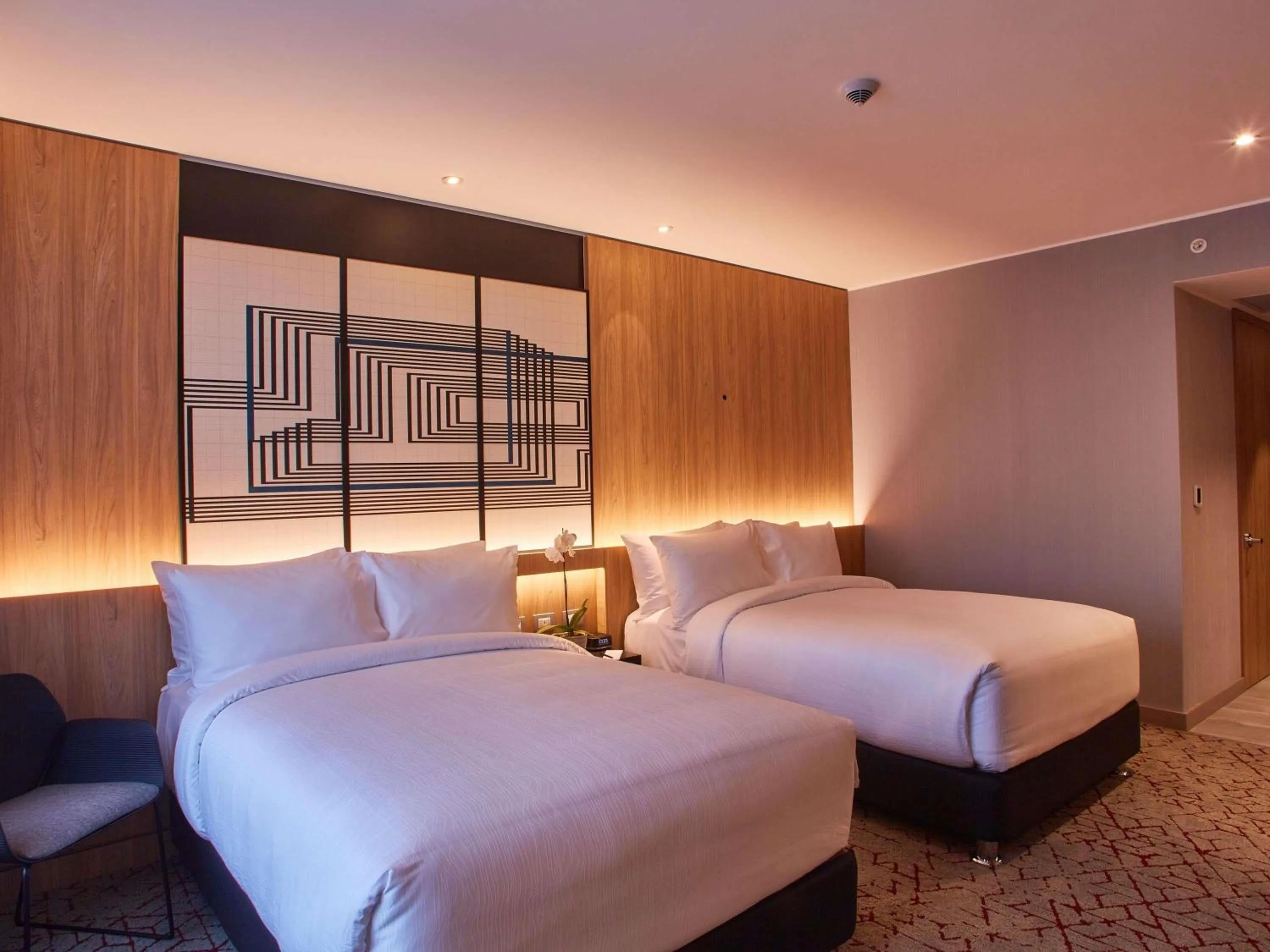 Bedroom, Bed in Pullman Lima Miraflores