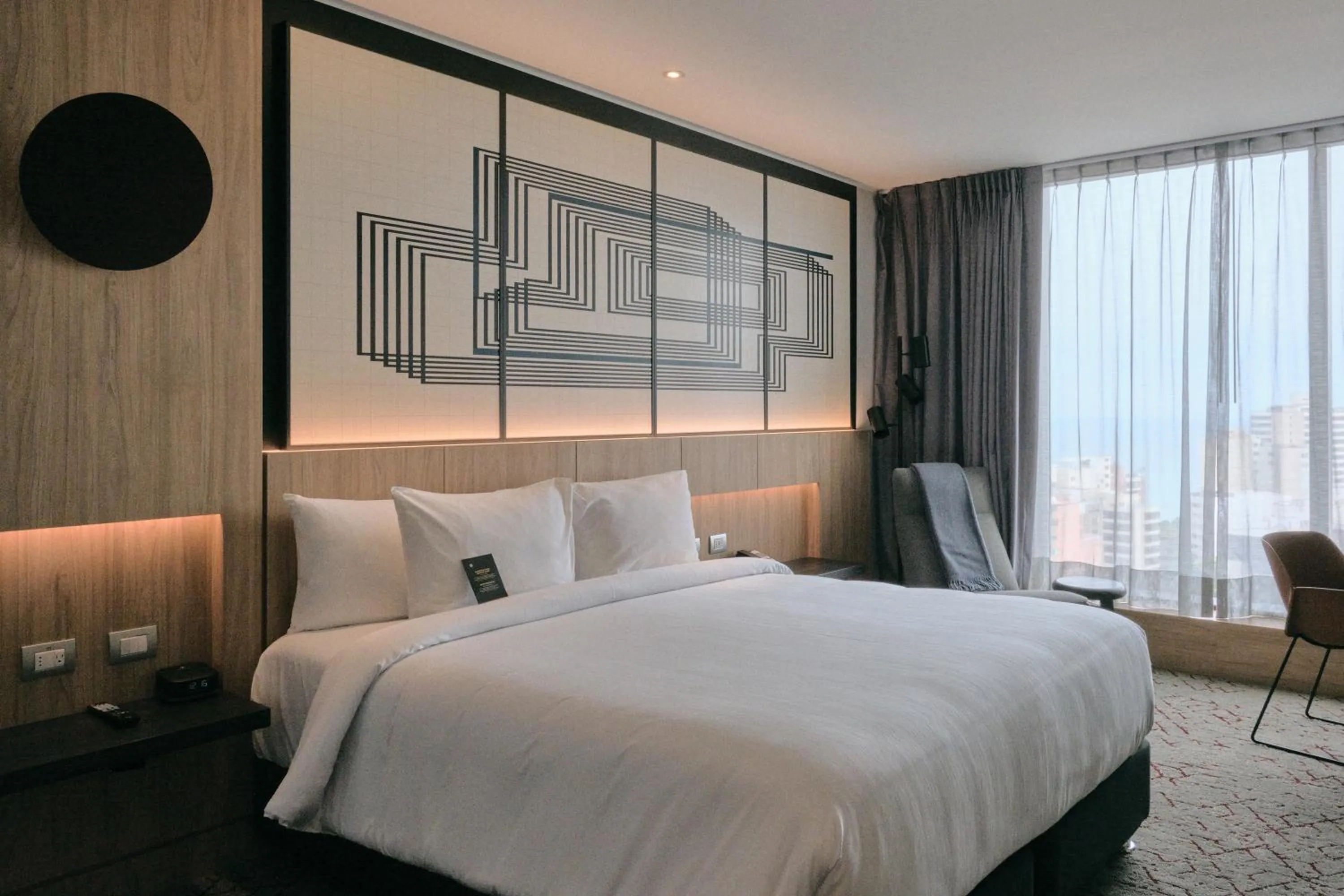 Bedroom, Bed in Pullman Lima Miraflores