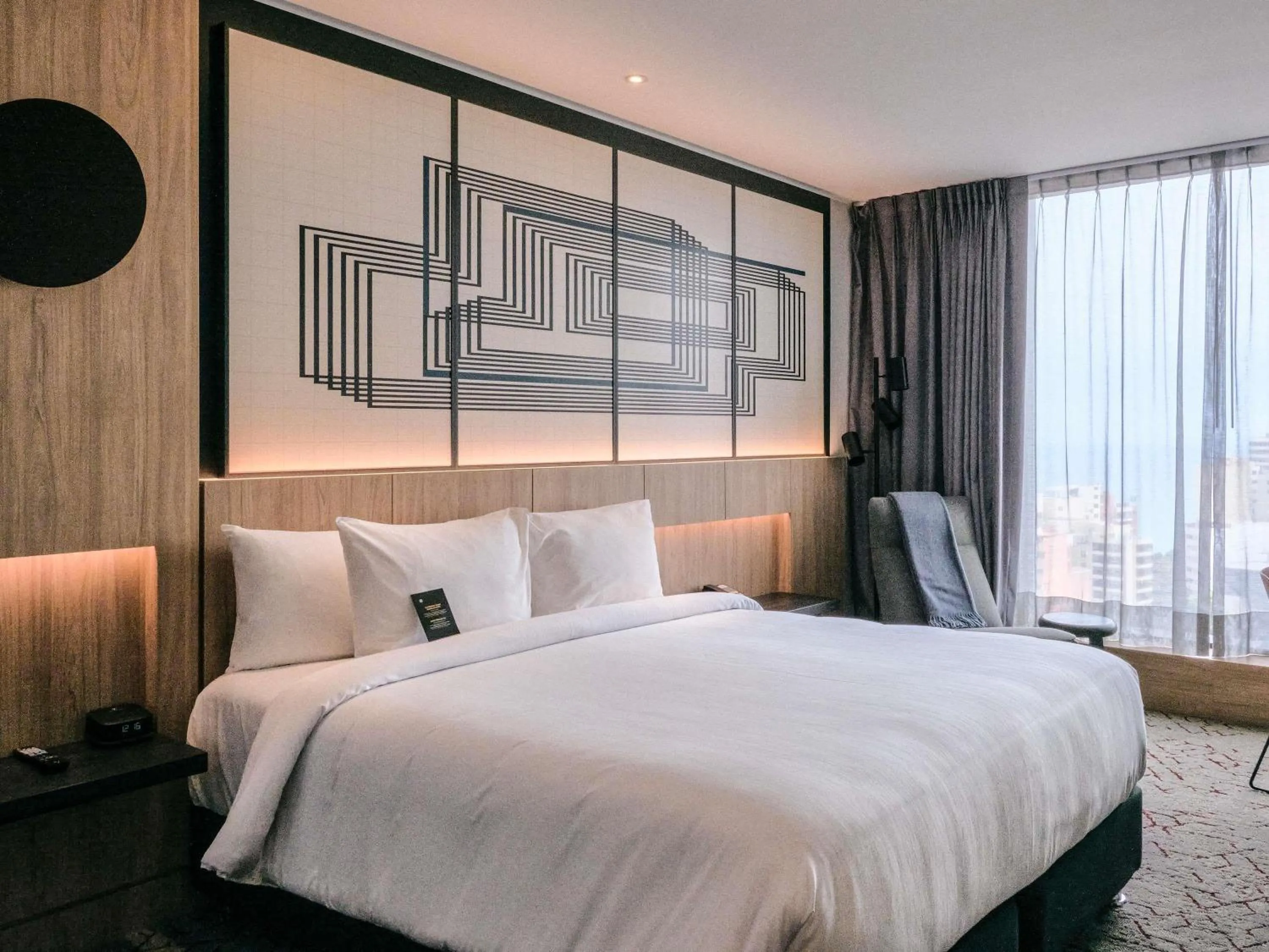 Bedroom, Bed in Pullman Lima Miraflores