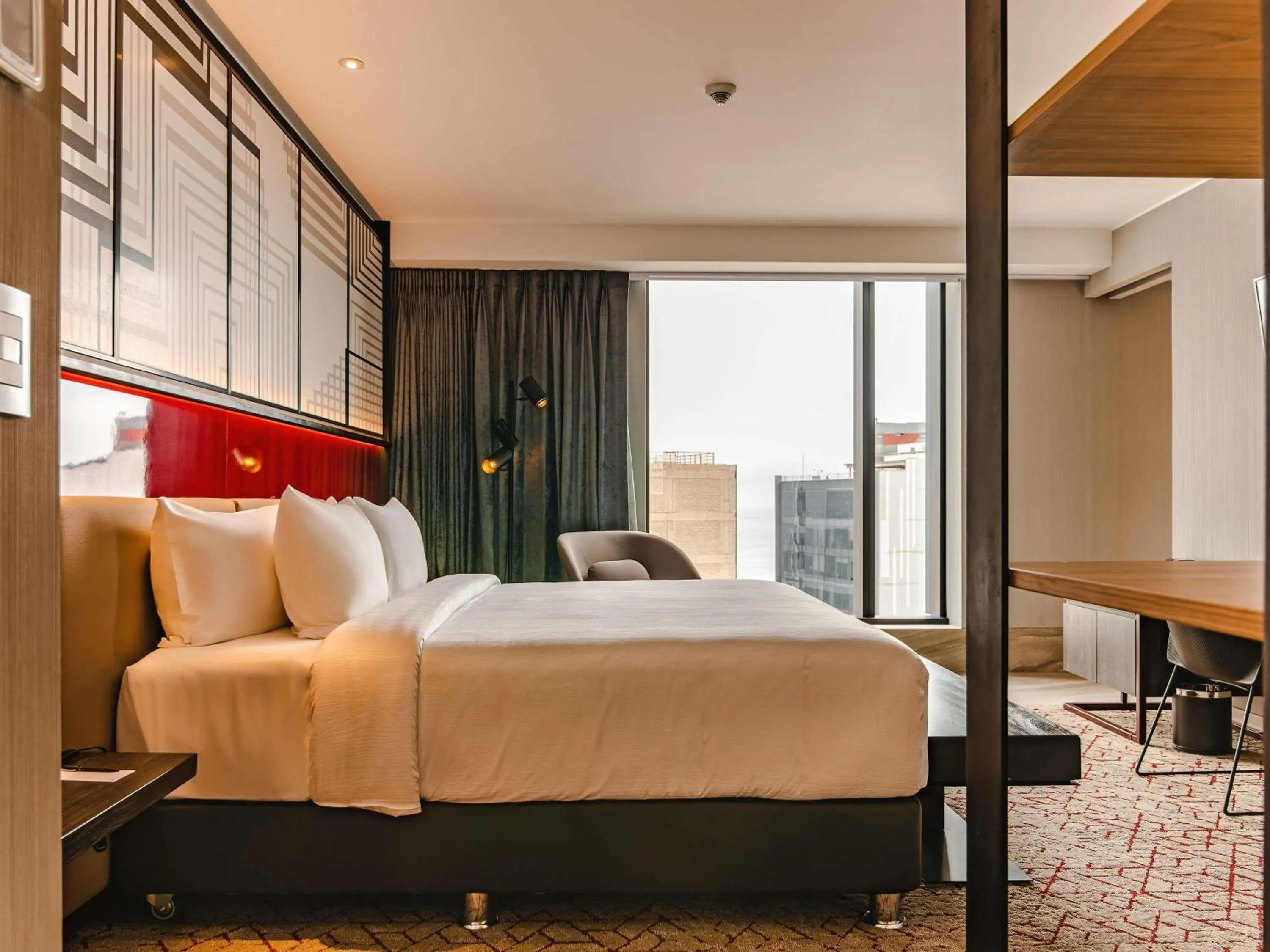 Bedroom, Bed in Pullman Lima Miraflores