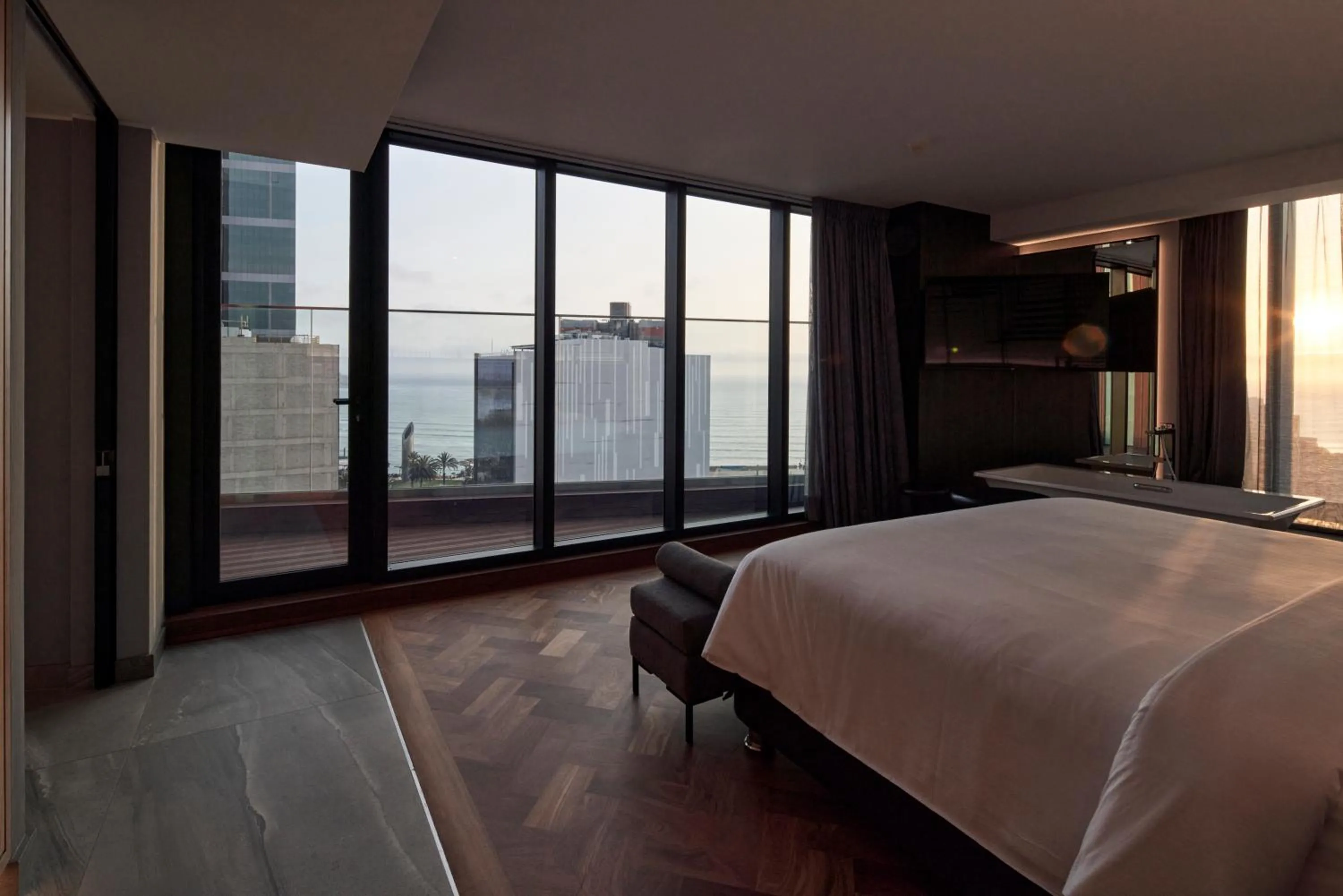Bedroom, Bed in Pullman Lima Miraflores