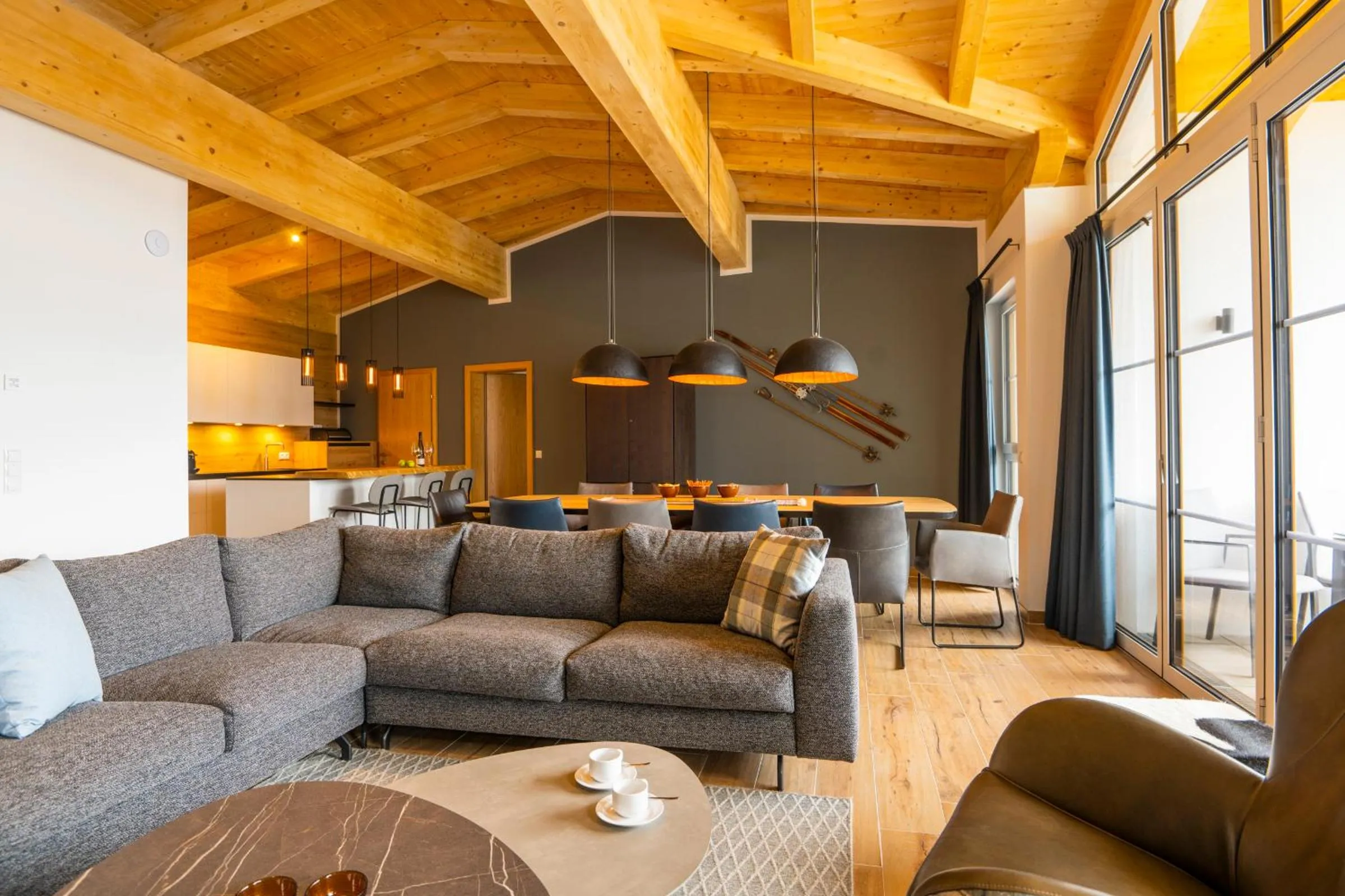 Living room in AlpenParks Hotel & Apartment Alpendorf