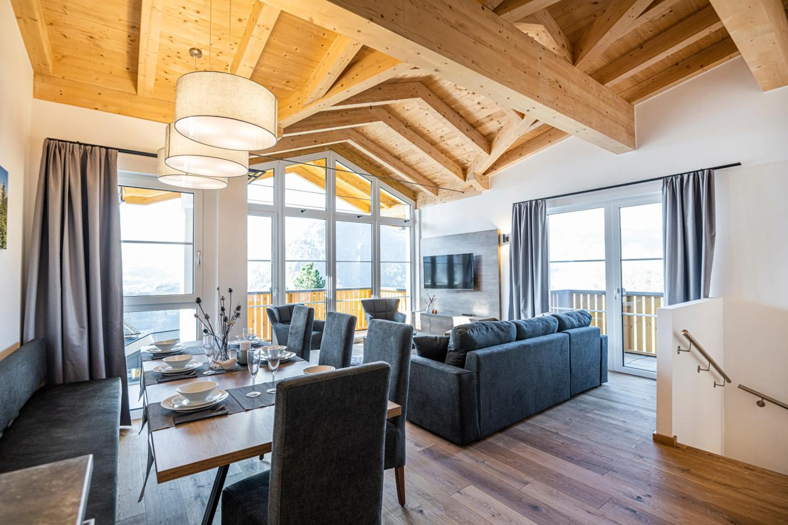 Living room in AlpenParks Hotel & Apartment Alpendorf