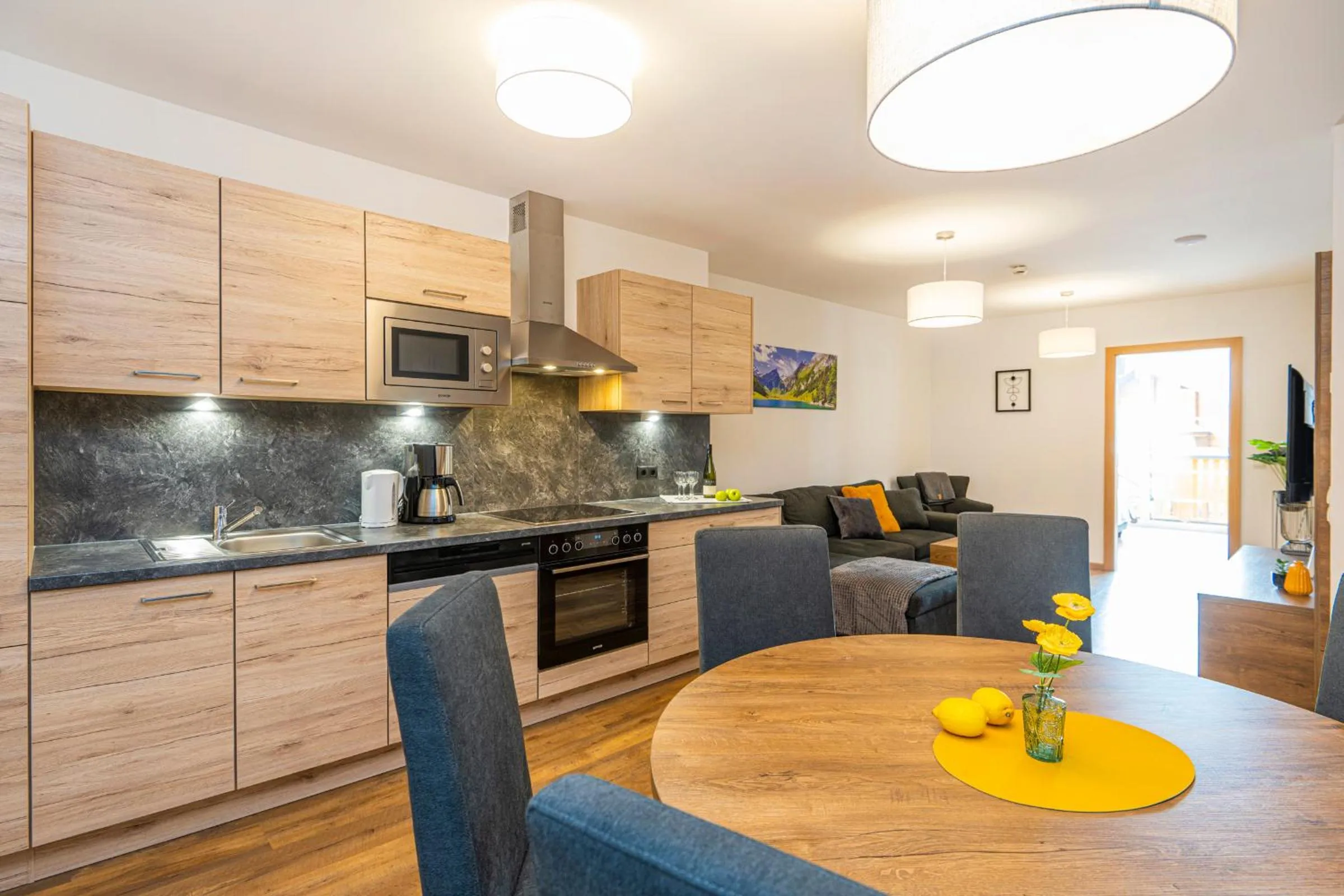 Living room in AlpenParks Hotel & Apartment Alpendorf