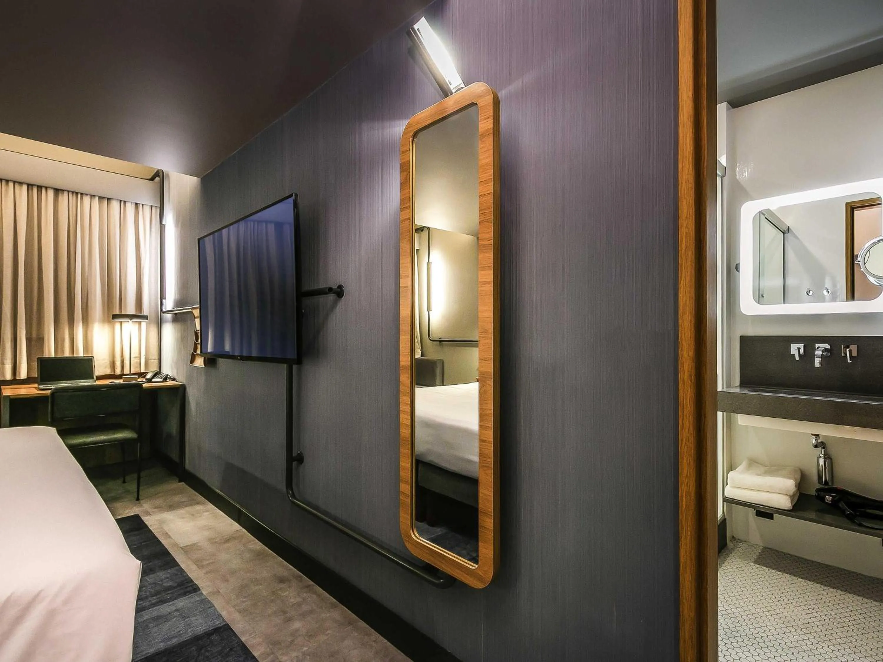 Bedroom, Bed in Novotel Lencois Paulista