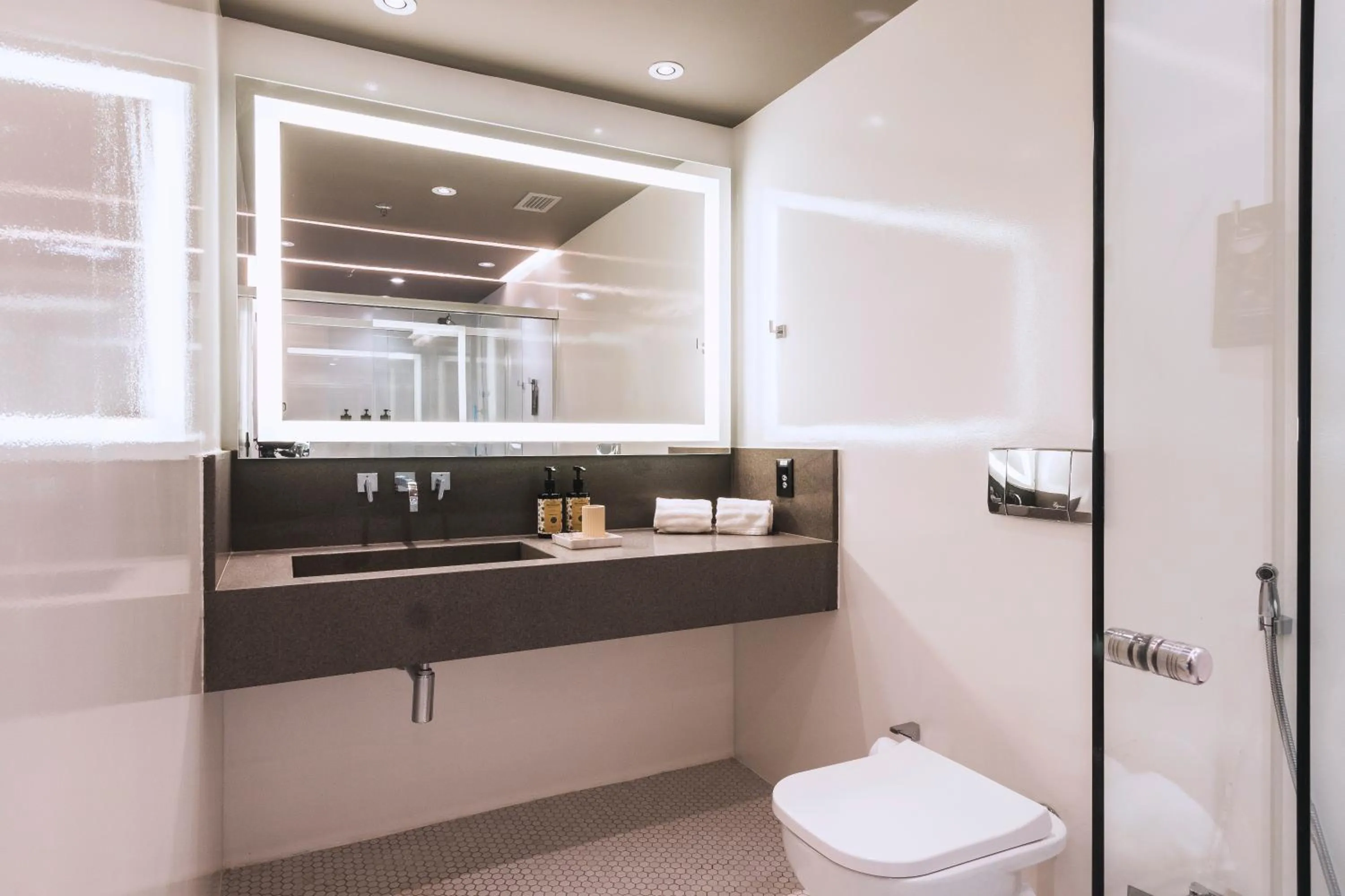 Shower in Novotel Lencois Paulista