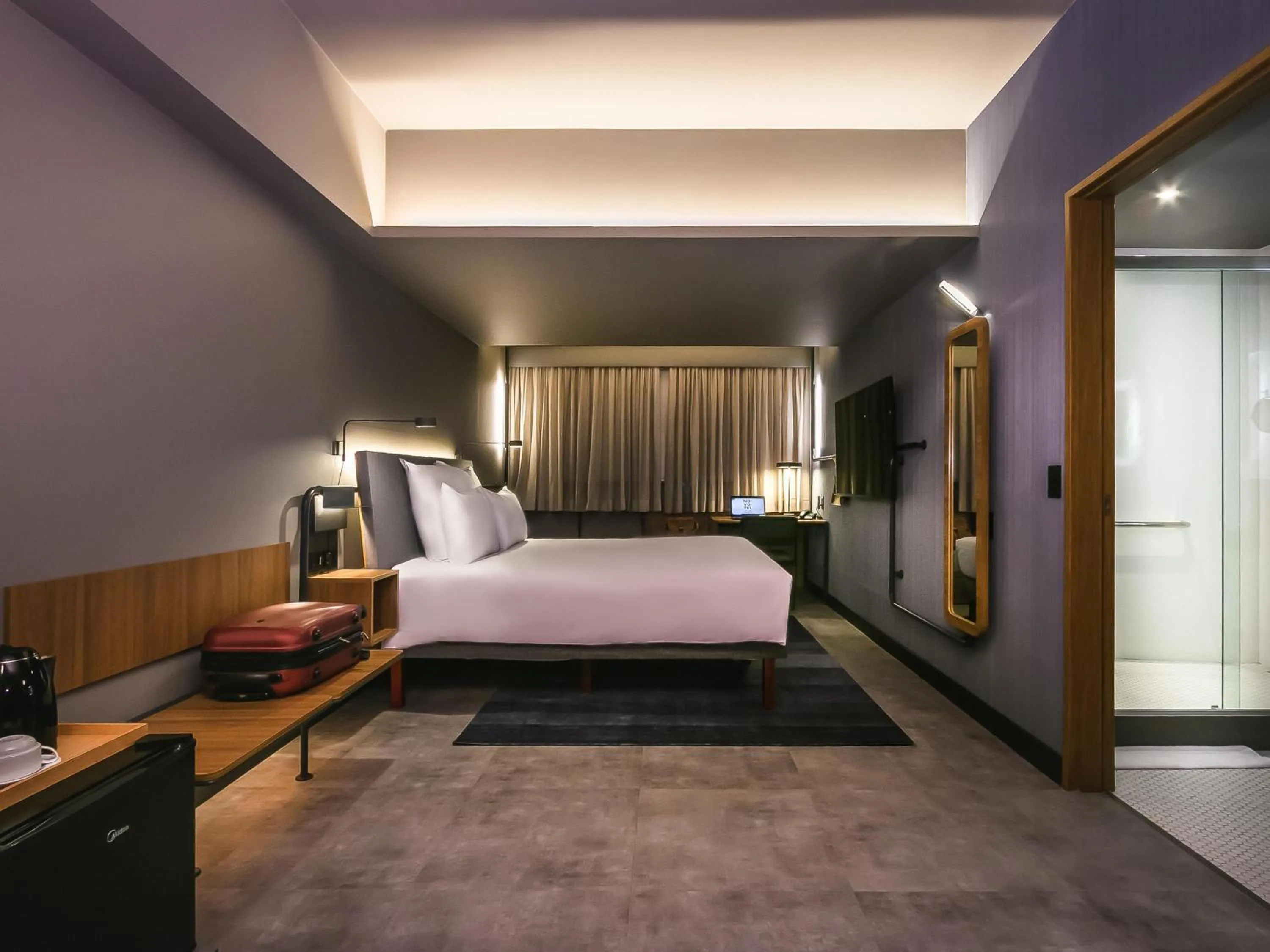 Bedroom, Bed in Novotel Lencois Paulista