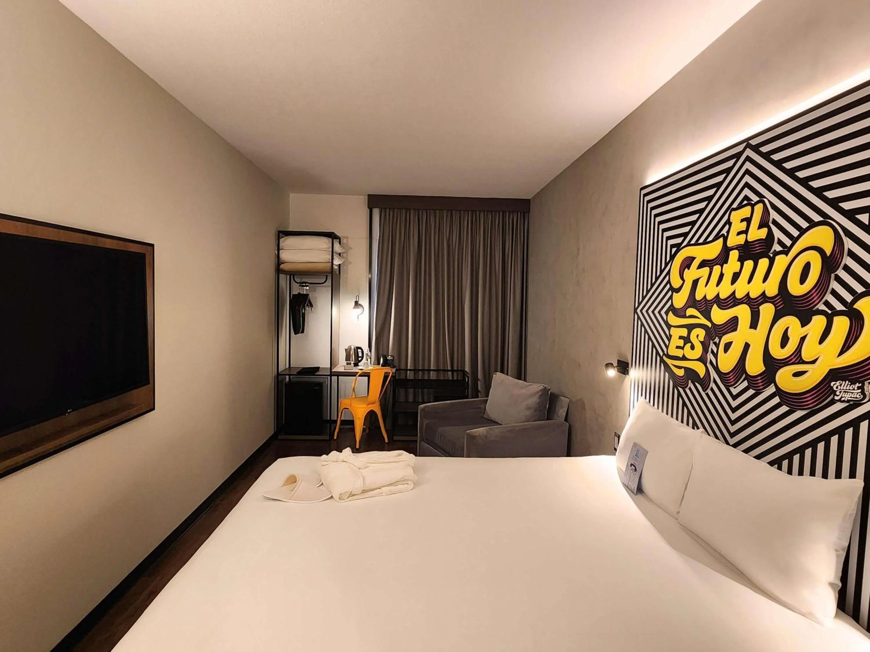 Bedroom, Bed in ibis styles Lima San Isidro