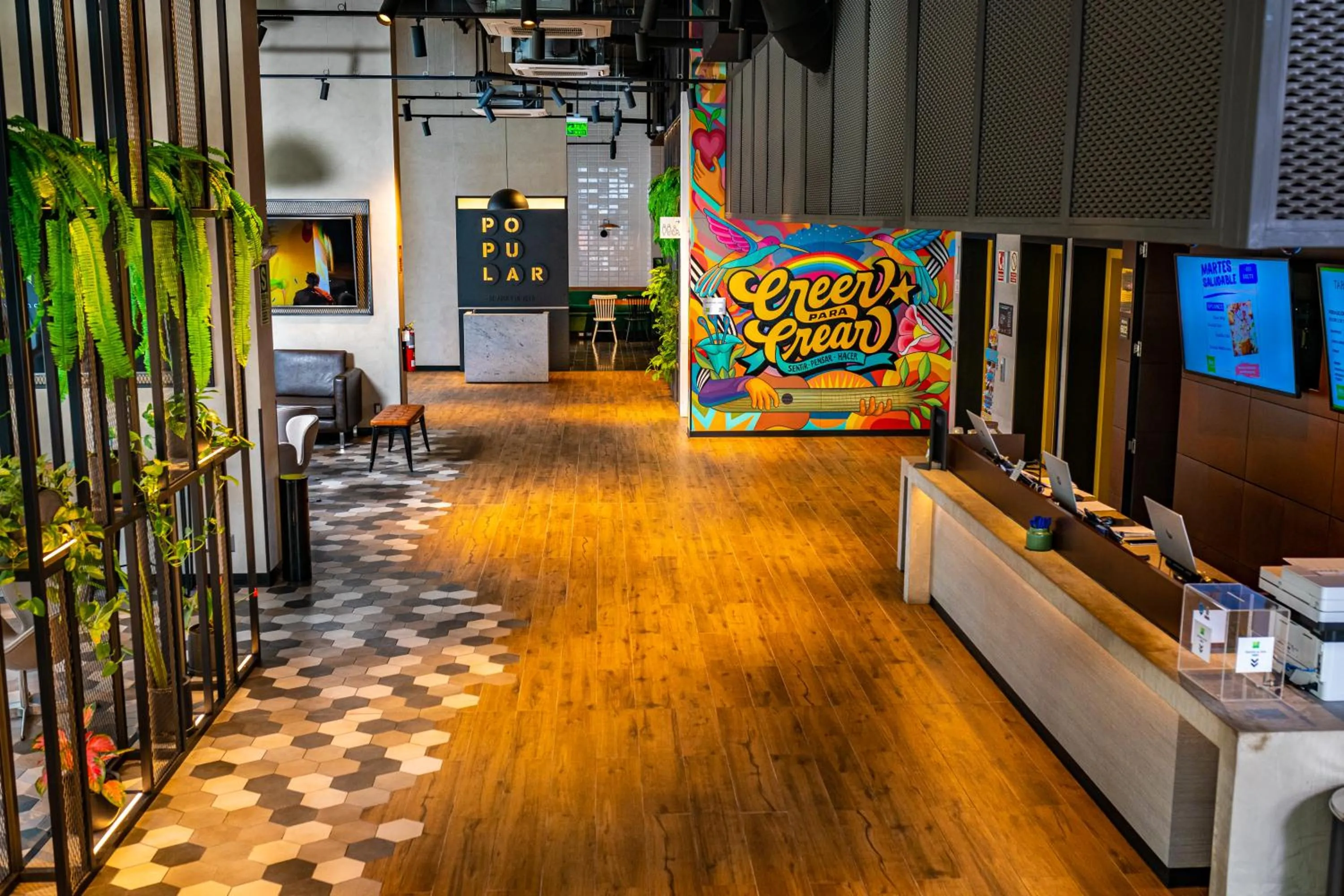 Lobby or reception in ibis styles Lima San Isidro