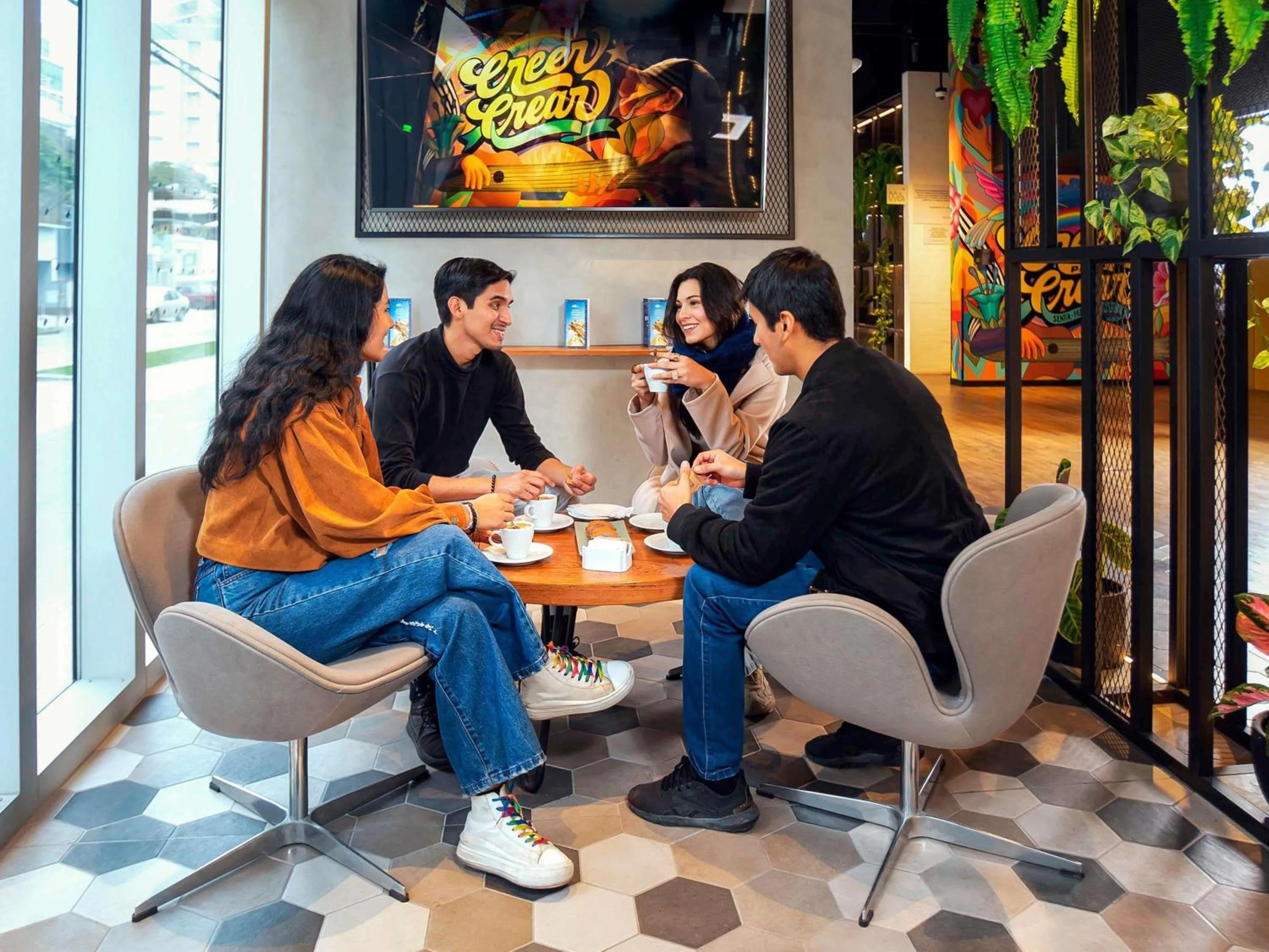 Lounge or bar in ibis styles Lima San Isidro