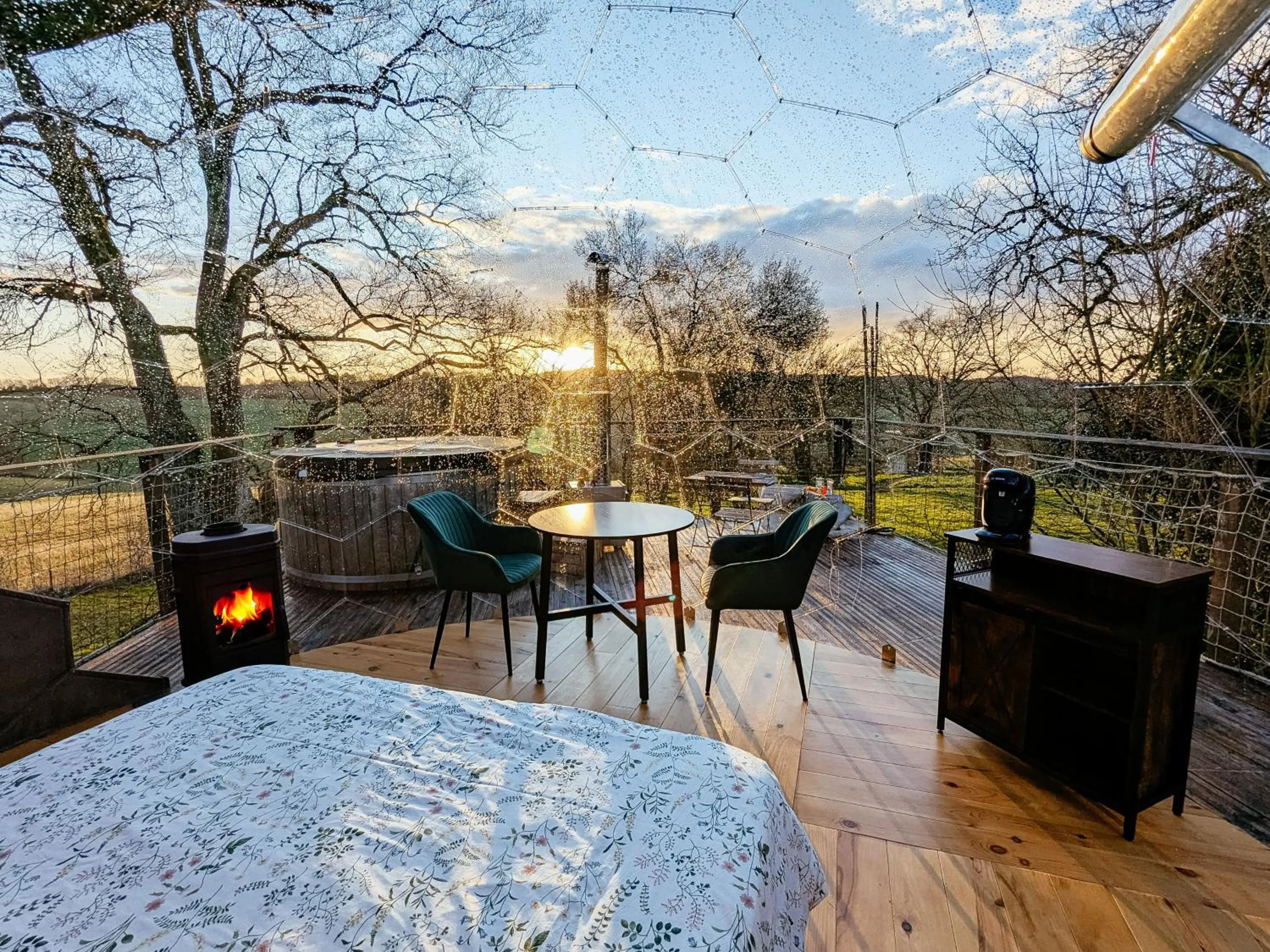 Spring in les bulles perchées de lartigue