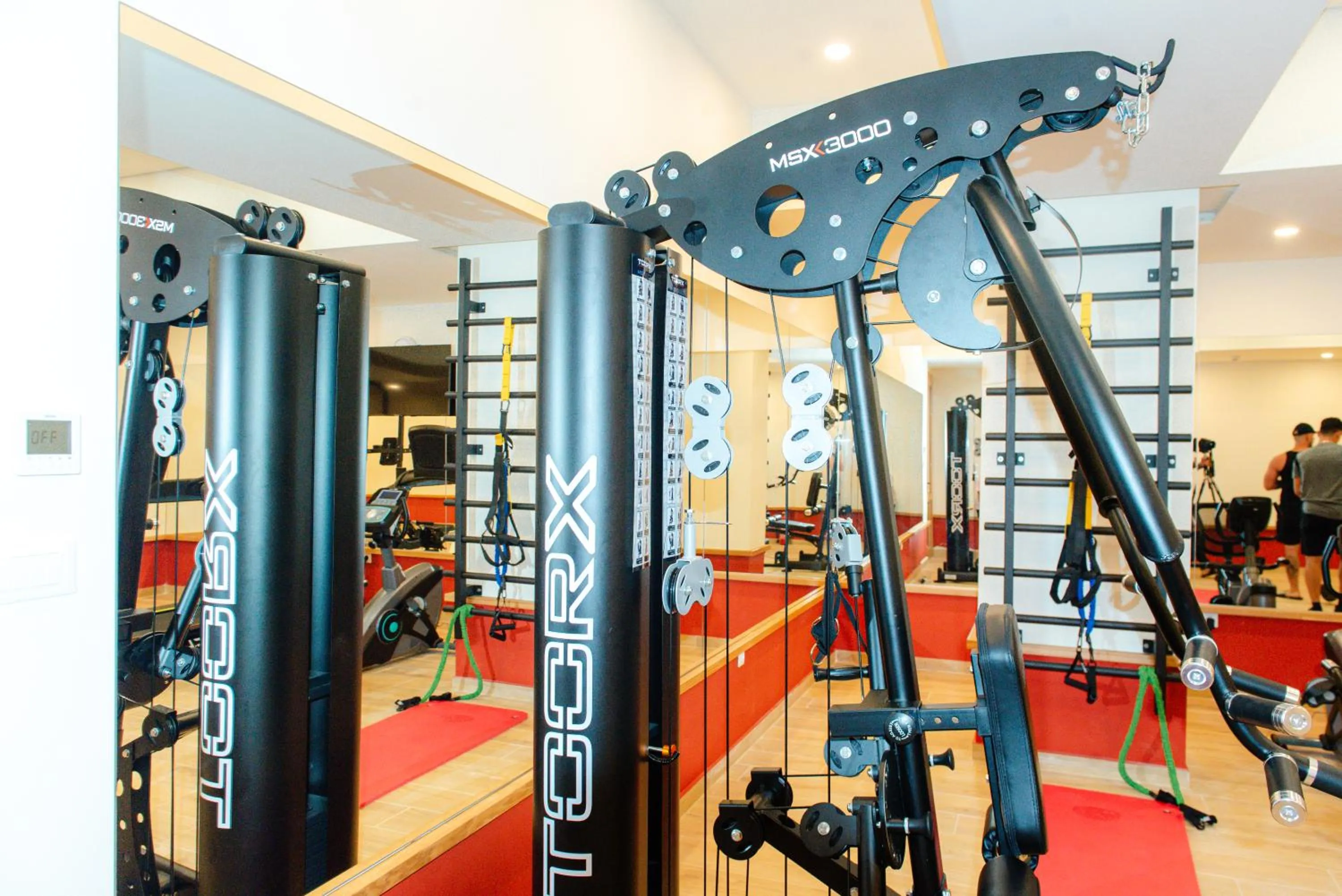 Fitness centre/facilities in Relax Hotel